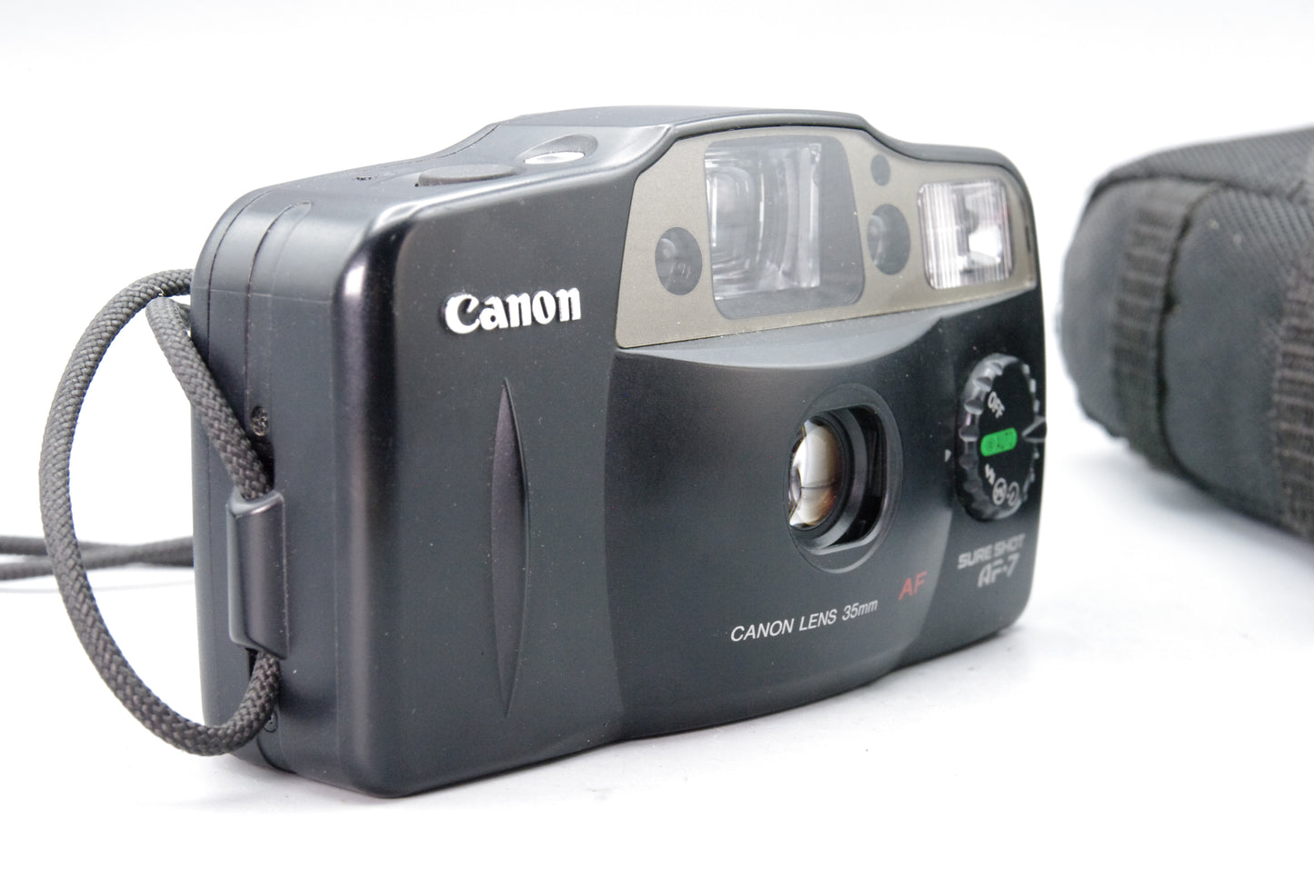 Canon Sure Shot AF-7 35mm Compact Camera – Tested and Working