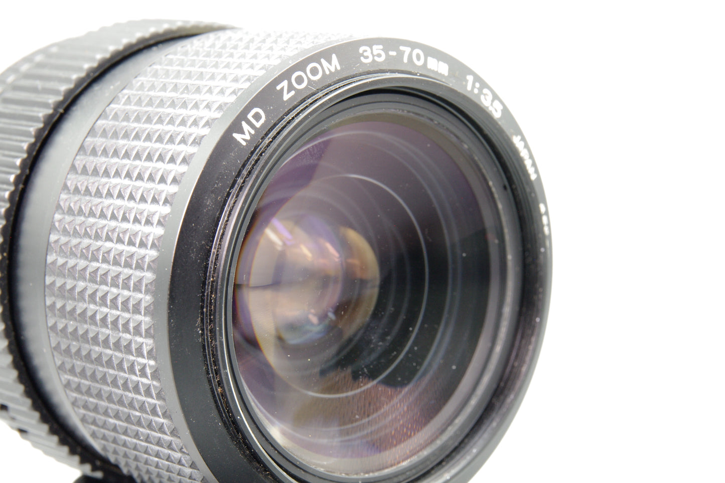 Minolta MD Zoom 35–70mm f/3.5 Lens – Minolta MD Mount – With Caps – Very Good