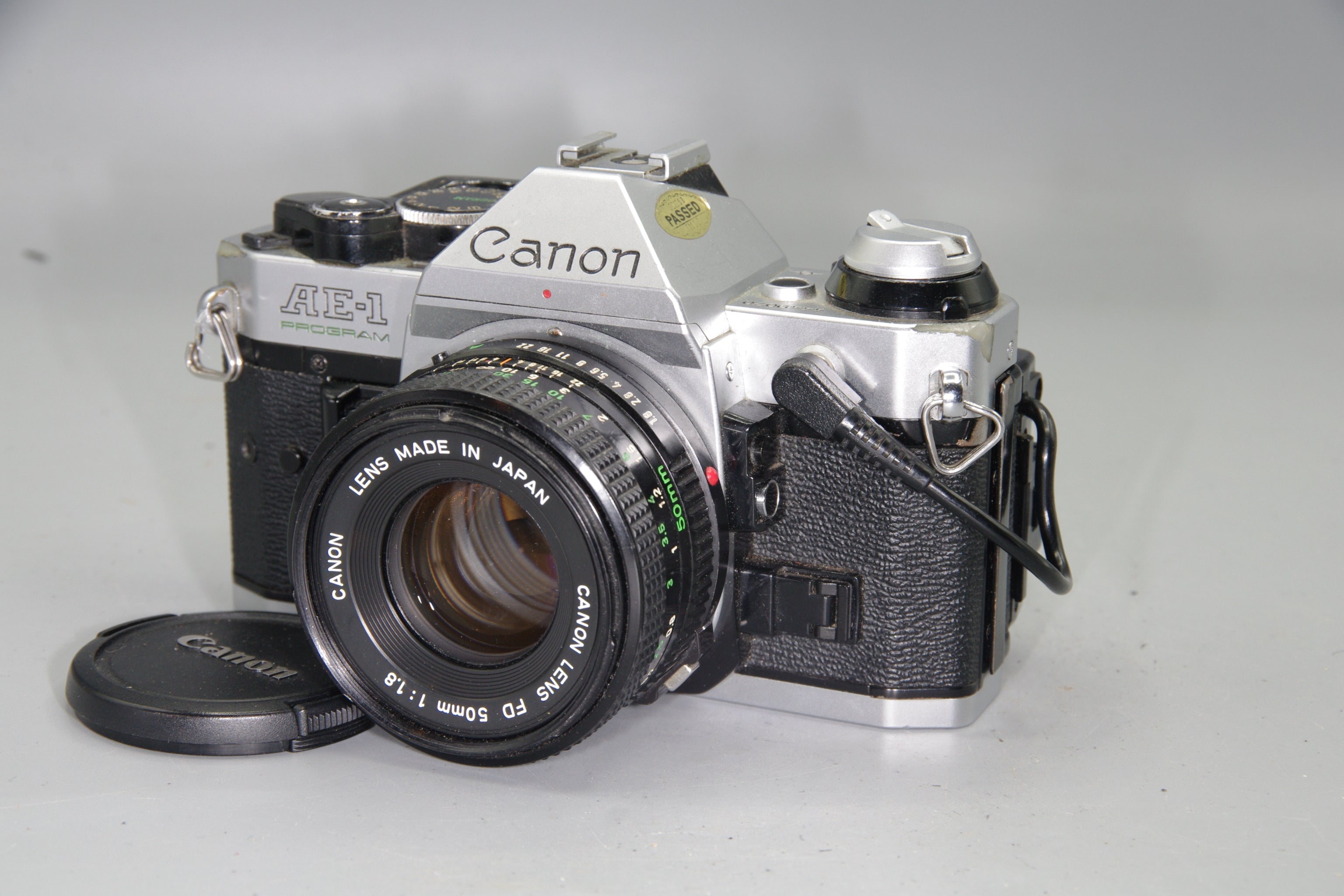 CA-144]【 canon AE-1. FD 1.8 /50 S.C. 】 ” SILVER ” Canon AE-1