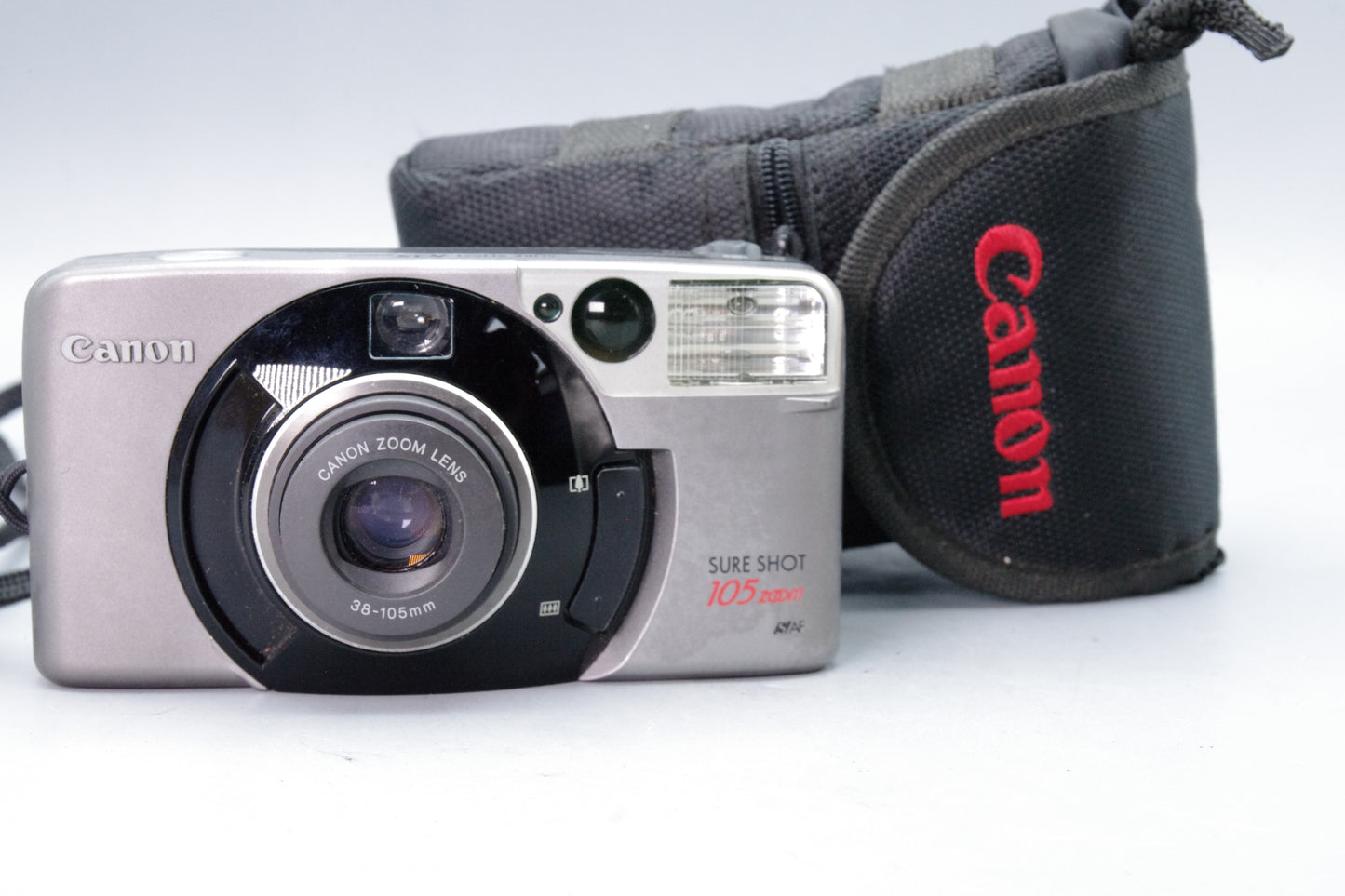Canon Sure Shot 105 35mm Film Camera - 38–105mm Zoom - Excellent