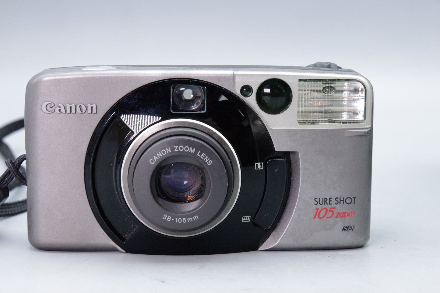 Canon Sure Shot 105 35mm Film Camera - 38–105mm Zoom - Excellent