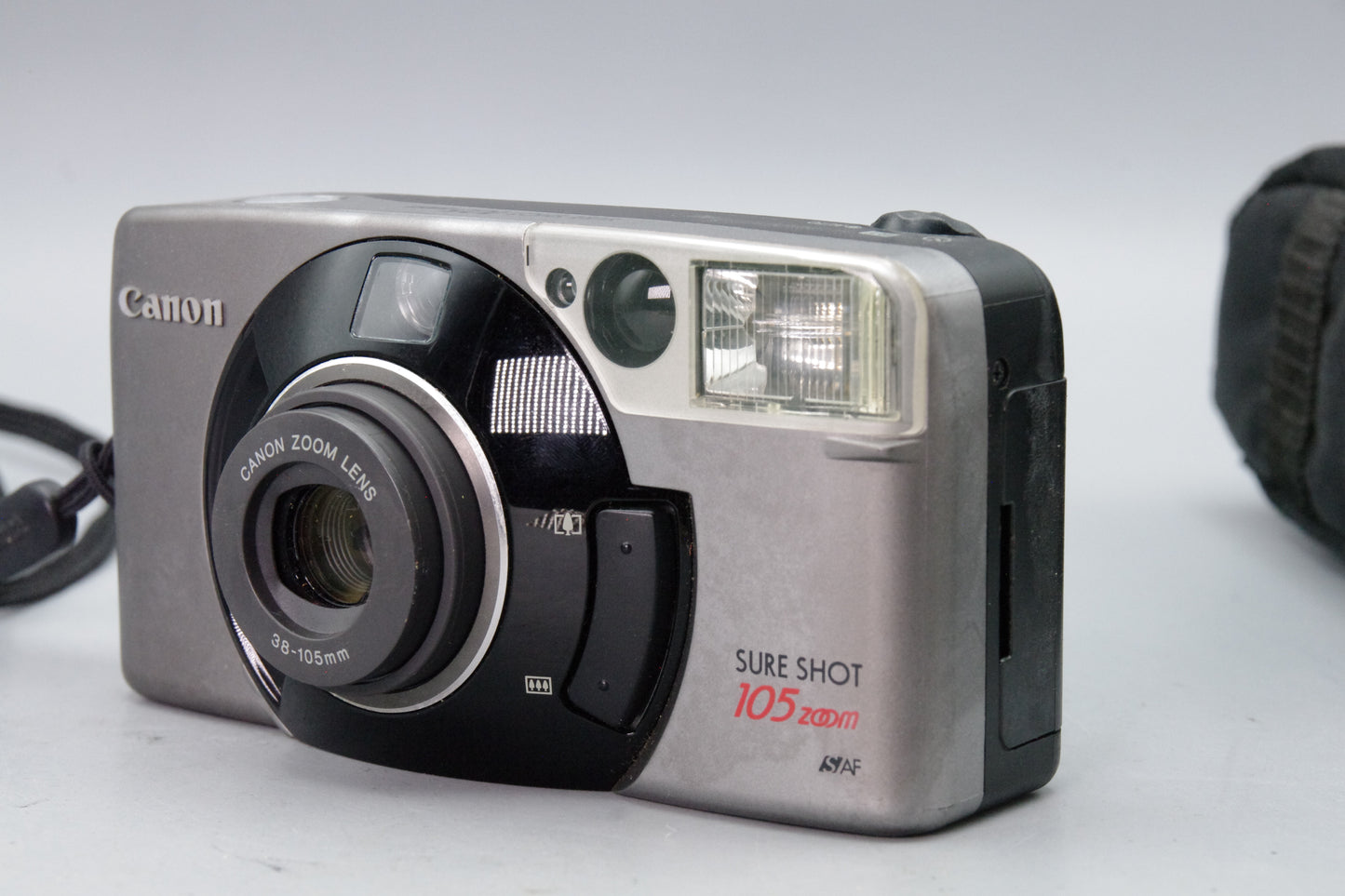 Canon Sure Shot 105 35mm Film Camera - 38–105mm Zoom - Excellent