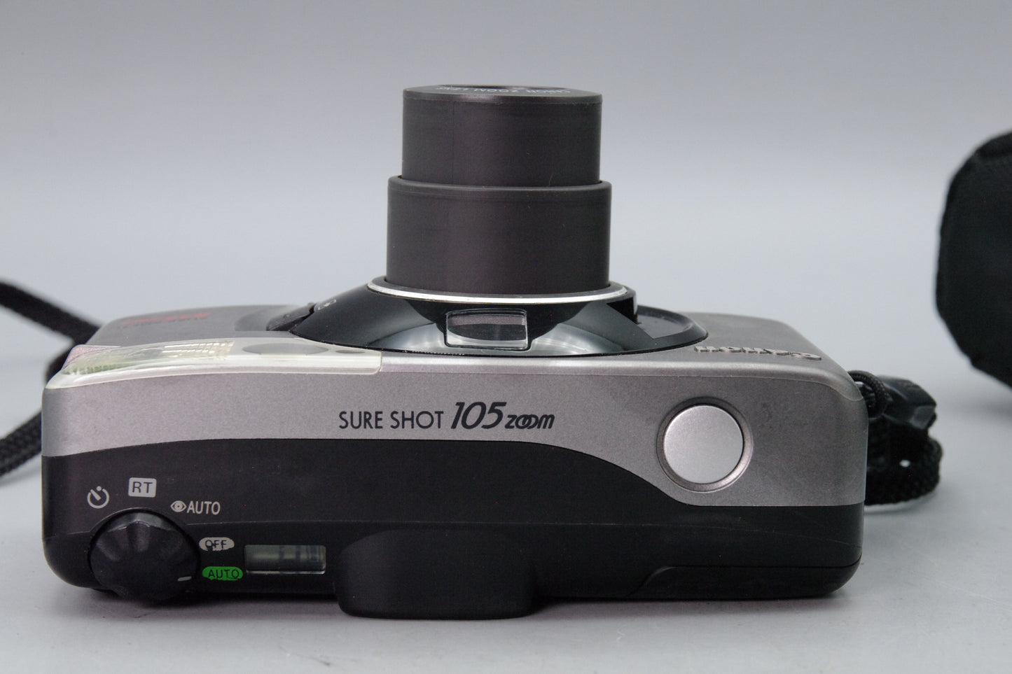 Canon Sure Shot 105 35mm Film Camera - 38–105mm Zoom - Excellent