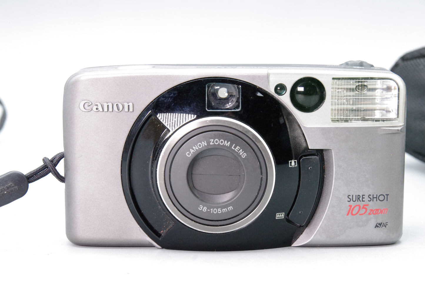 Canon Sure Shot 105 35mm Film Camera - 38–105mm Zoom - Excellent