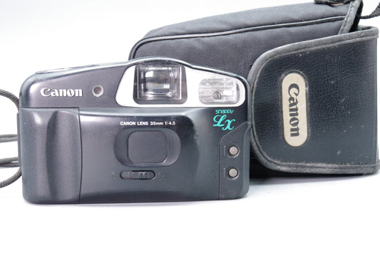 Canon Snappy LX 35mm Compact Camera – Tested & Working – Very Good Condition