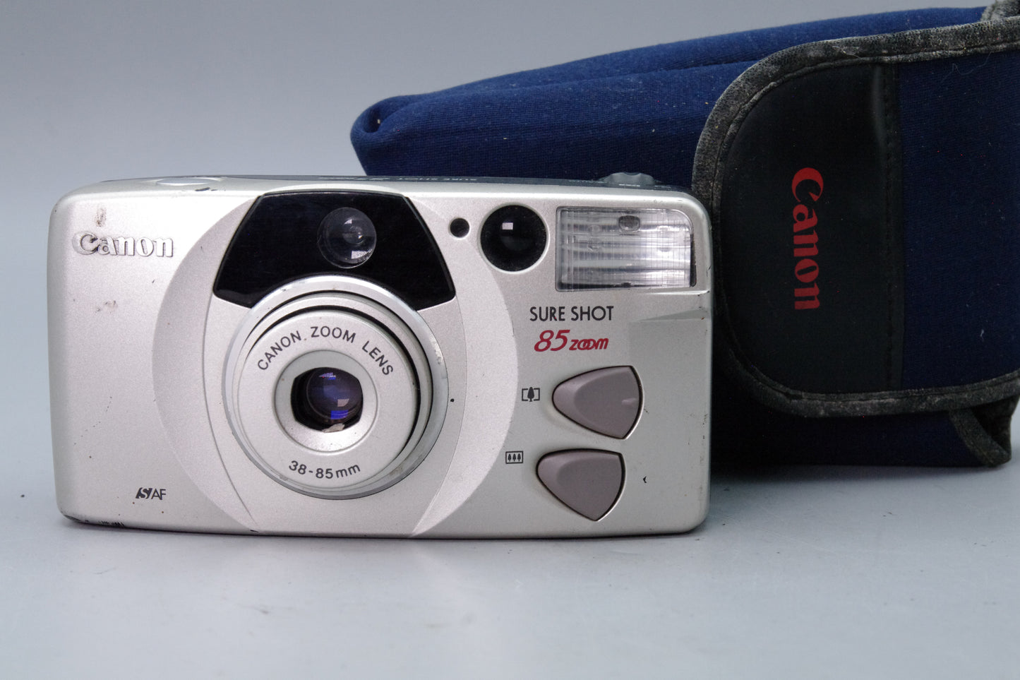 Canon Sure Shot 85 Zoom 35mm Film Camera – Tested – Very Good Condition