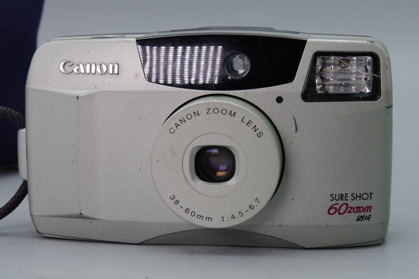 Canon Sure Shot 60 Zoom 35mm Film Camera – Tested – Very Good Condition