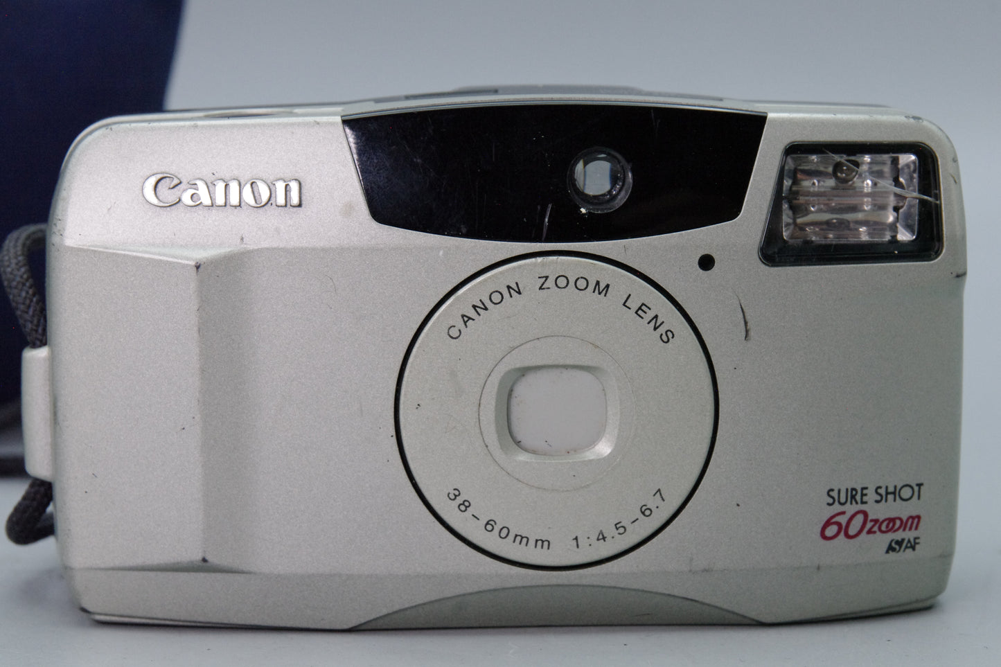 Canon Sure Shot 60 Zoom 35mm Film Camera – Tested – Very Good Condition
