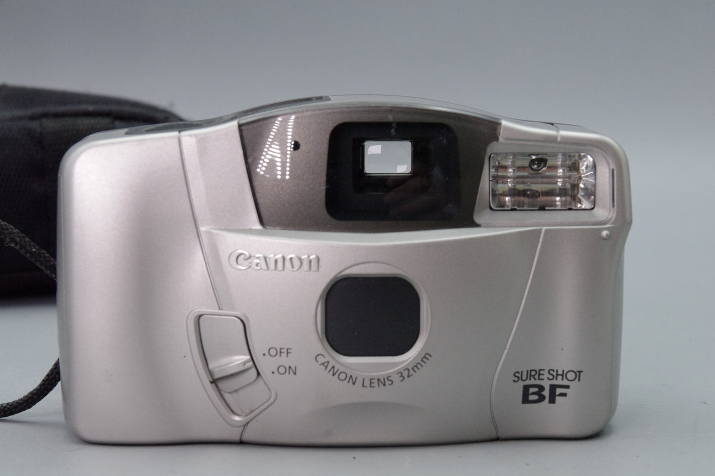 Canon Sure Shot BF 35mm Film Camera with Case – Tested & Working – VGC