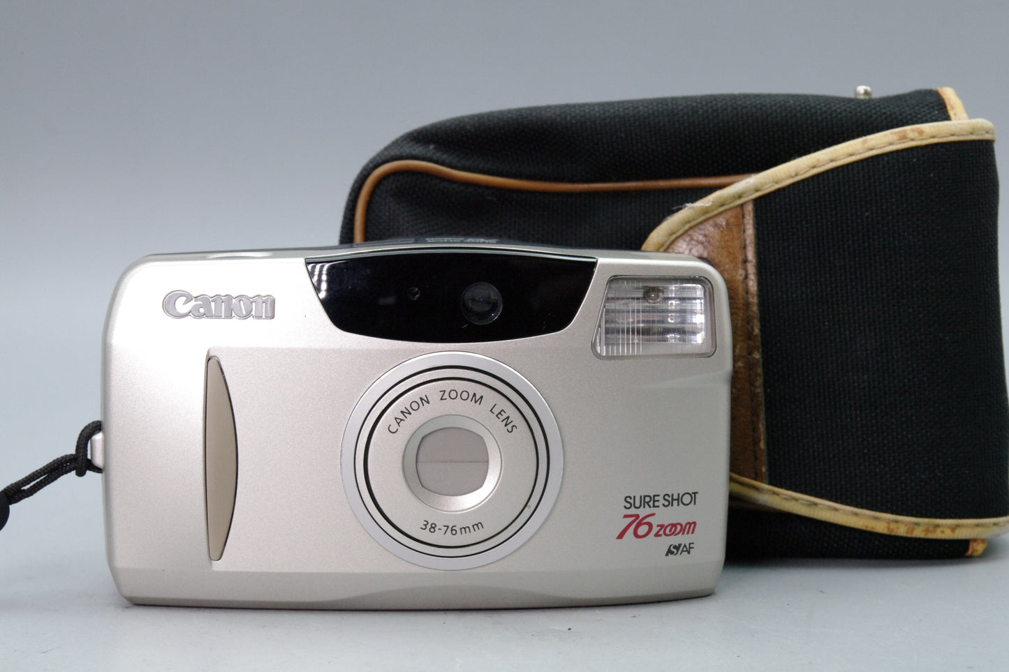 Canon Sure Shot 76 Zoom 35mm Film Camera – Tested – Very Good Condition