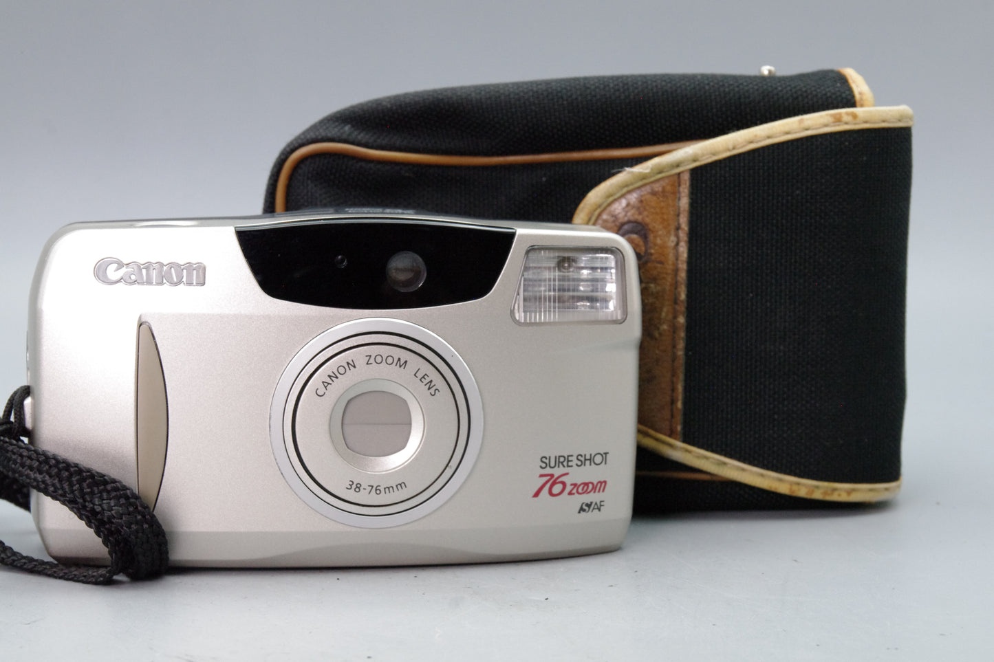 Canon Sure Shot 76 Zoom 35mm Film Camera – Tested – Very Good Condition