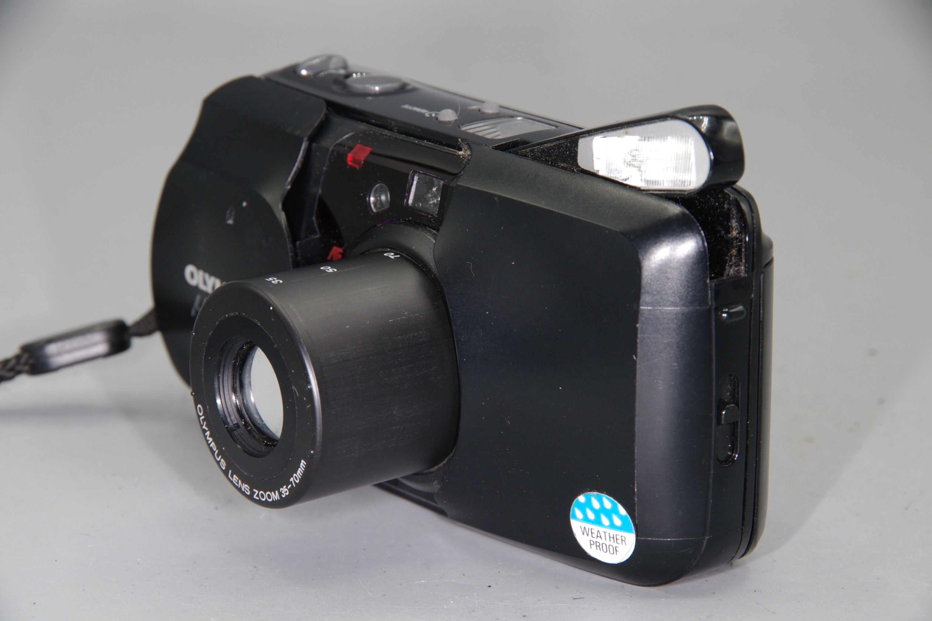 Olympus MJU Zoom 35mm Film Camera – Tested – Clean – Autofocus