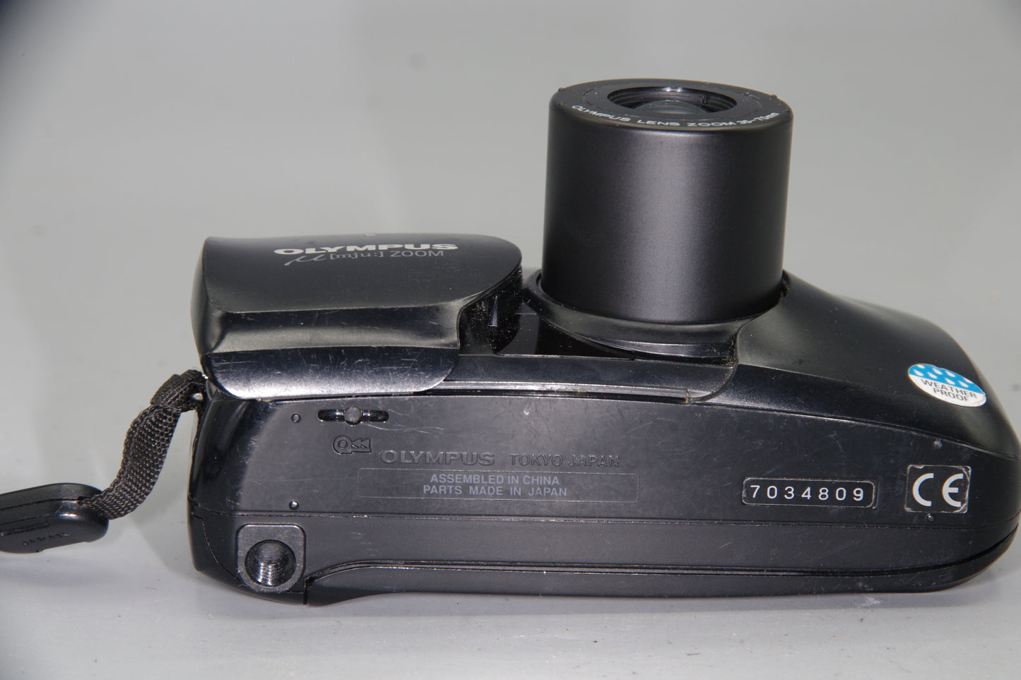 Olympus MJU Zoom 35mm Film Camera – Tested – Clean – Autofocus – No Flash