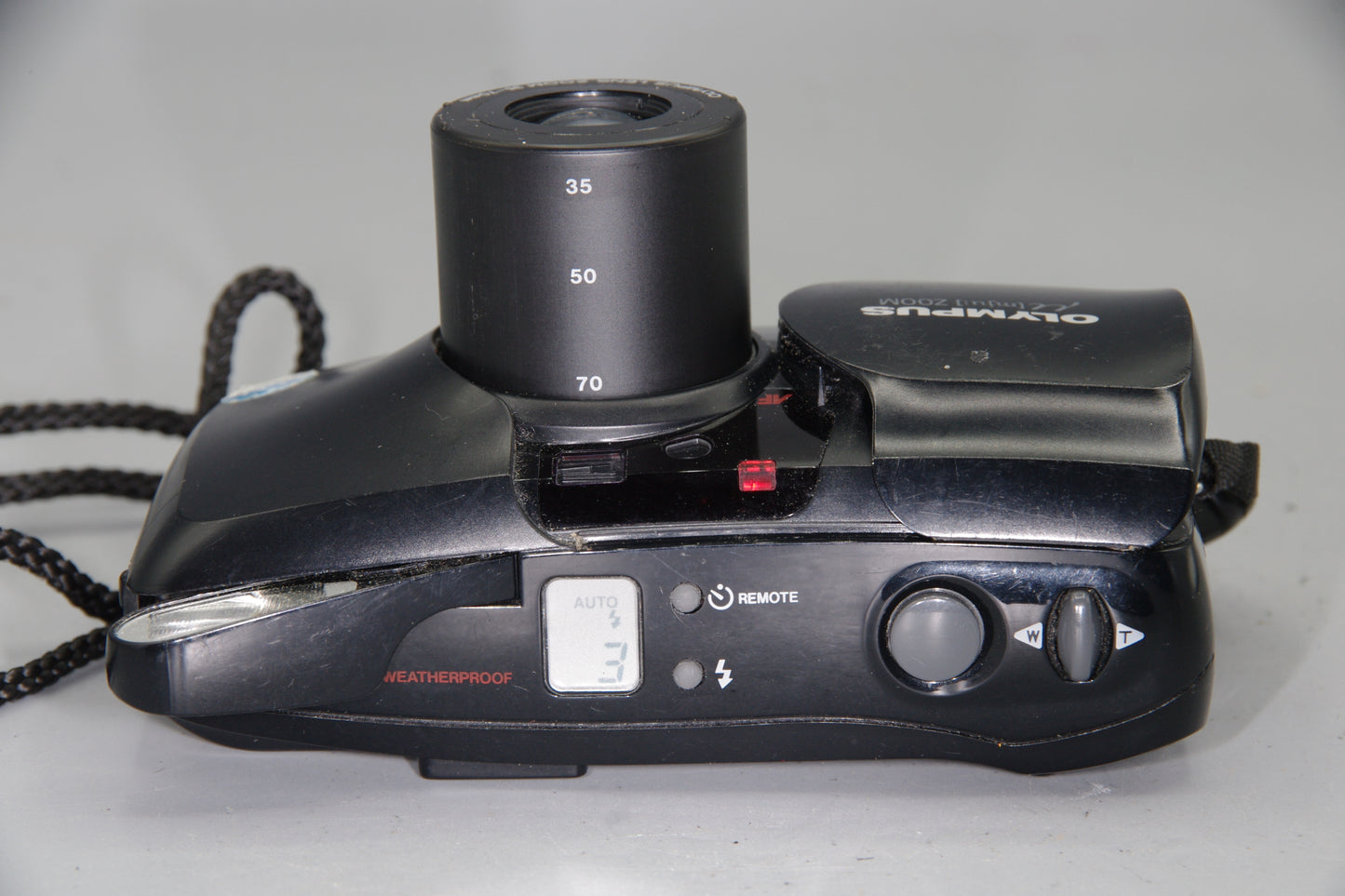 Olympus MJU Zoom 35mm Film Camera – Tested – Clean – Autofocus – No Flash