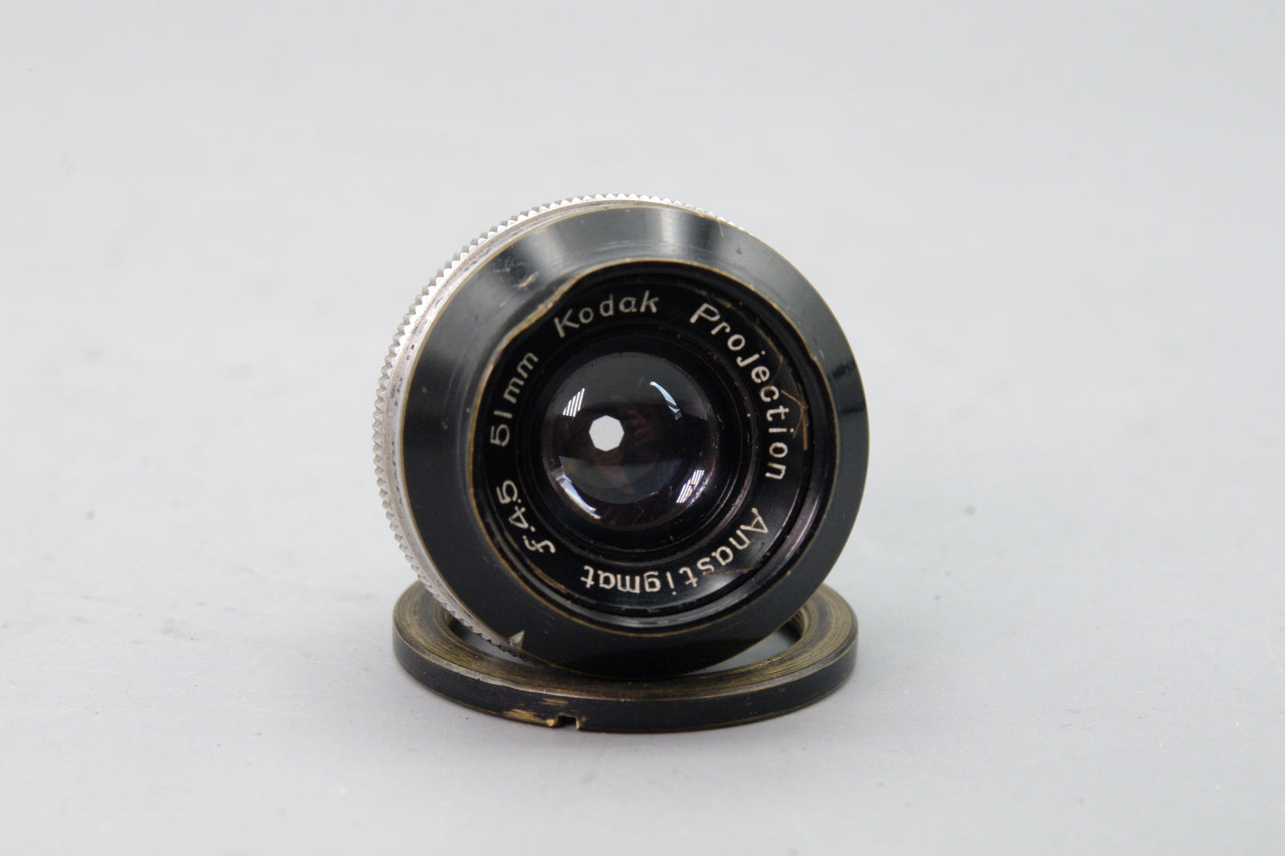 Kodak Projection Anastigmat 51mm f/4.5 Lens – Vintage Projector Optic – VG