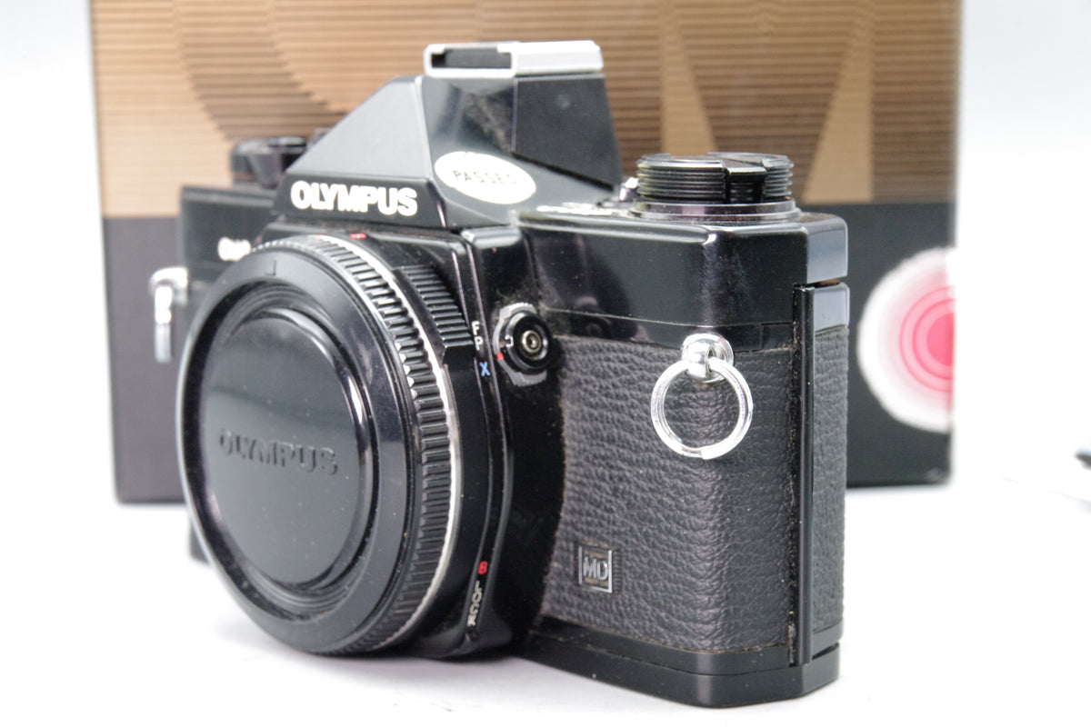 Olympus OM‑2N Black 35mm SLR Film Camera Body Only – Tested – Excellent Boxed