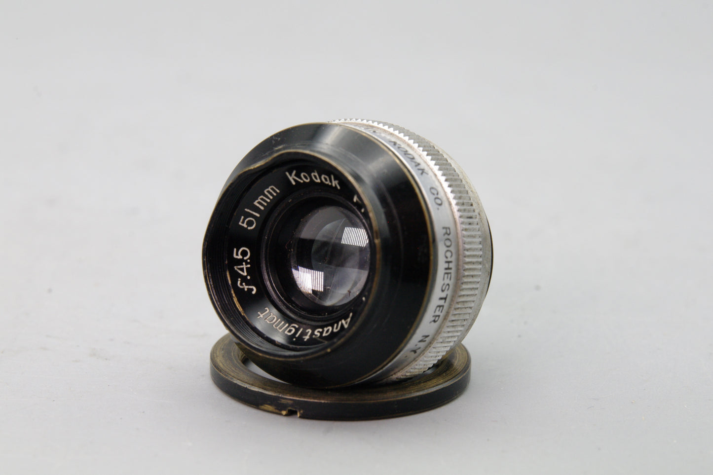 Kodak Projection Anastigmat 51mm f/4.5 Lens – Vintage Projector Optic – VG