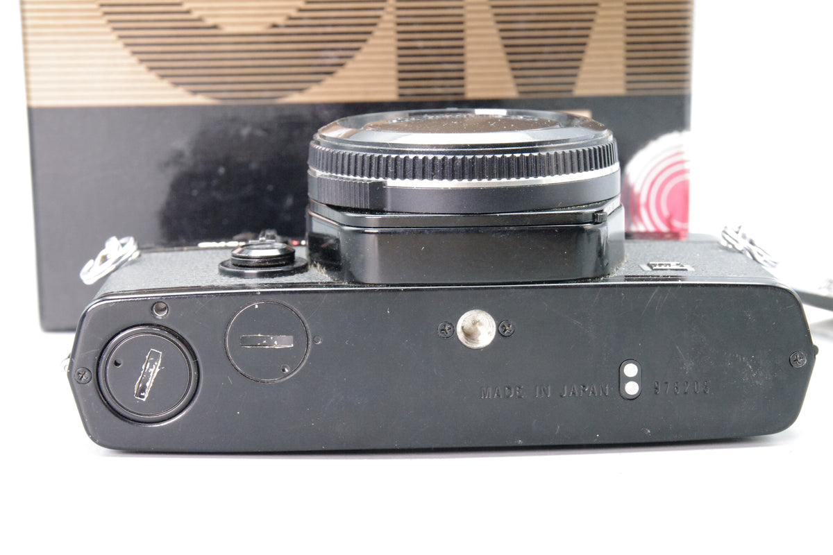 Olympus OM‑2N Black 35mm SLR Film Camera Body Only – Tested – Excellent Boxed