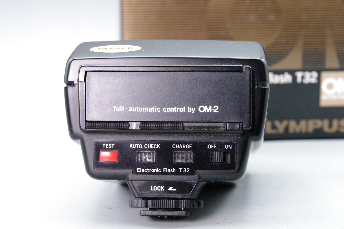 Olympus T32 Flash Unit for OM-2- Tested & Working  - Excellent Boxed