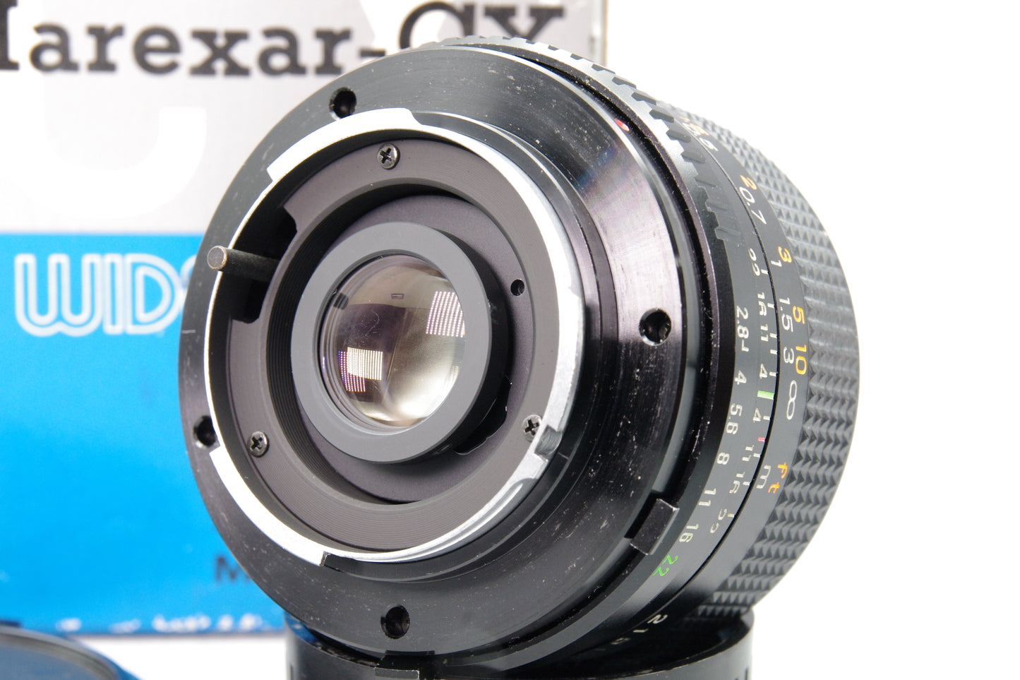 Marexar‑CX 28mm f/2.8 Multi Coated Lens – Minolta MD Mount – Excellent Boxed