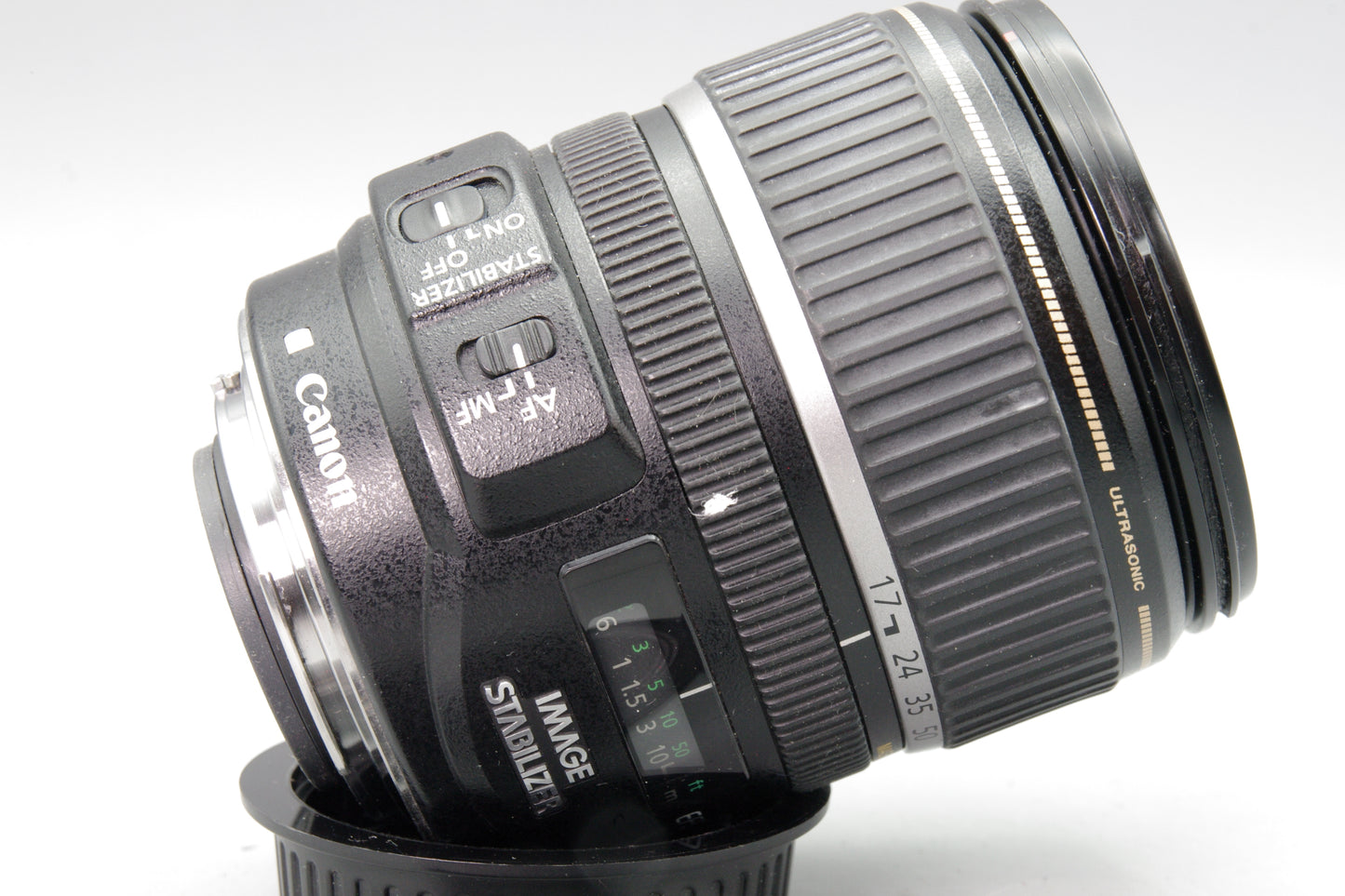 Canon EF‑S 17–85mm f/4–5.6 IS USM Lens – Caps – AF Issue at Tele End – VG