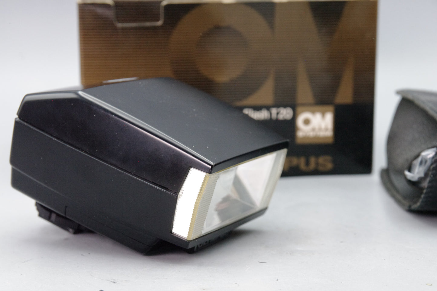 Olympus T20 Flashgun for OM  Film Cameras - Tested  Boxed Excellent