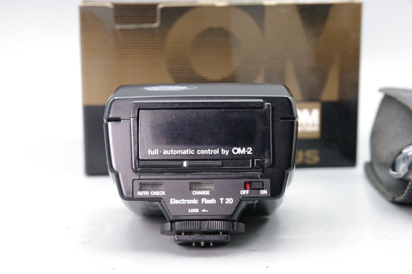 Olympus T20 Flashgun for OM  Film Cameras - Tested  Boxed Excellent