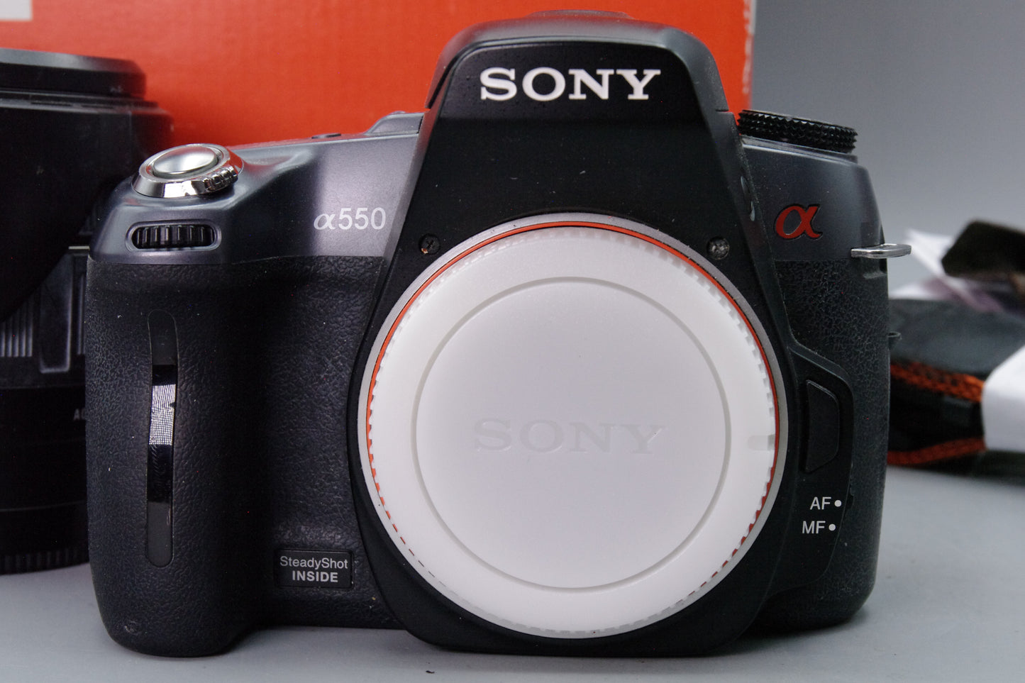 Sony A550 14MP DSLR with Tamron 28–200mm Lens – Boxed – S/C 15444 – Excellent