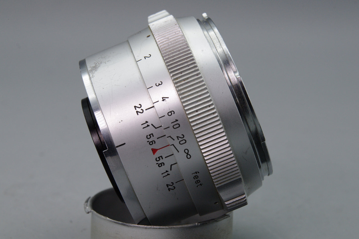 Carl Zeiss Distagon 35mm F/4 Lens in black - Contarex (Bullseye) Mount