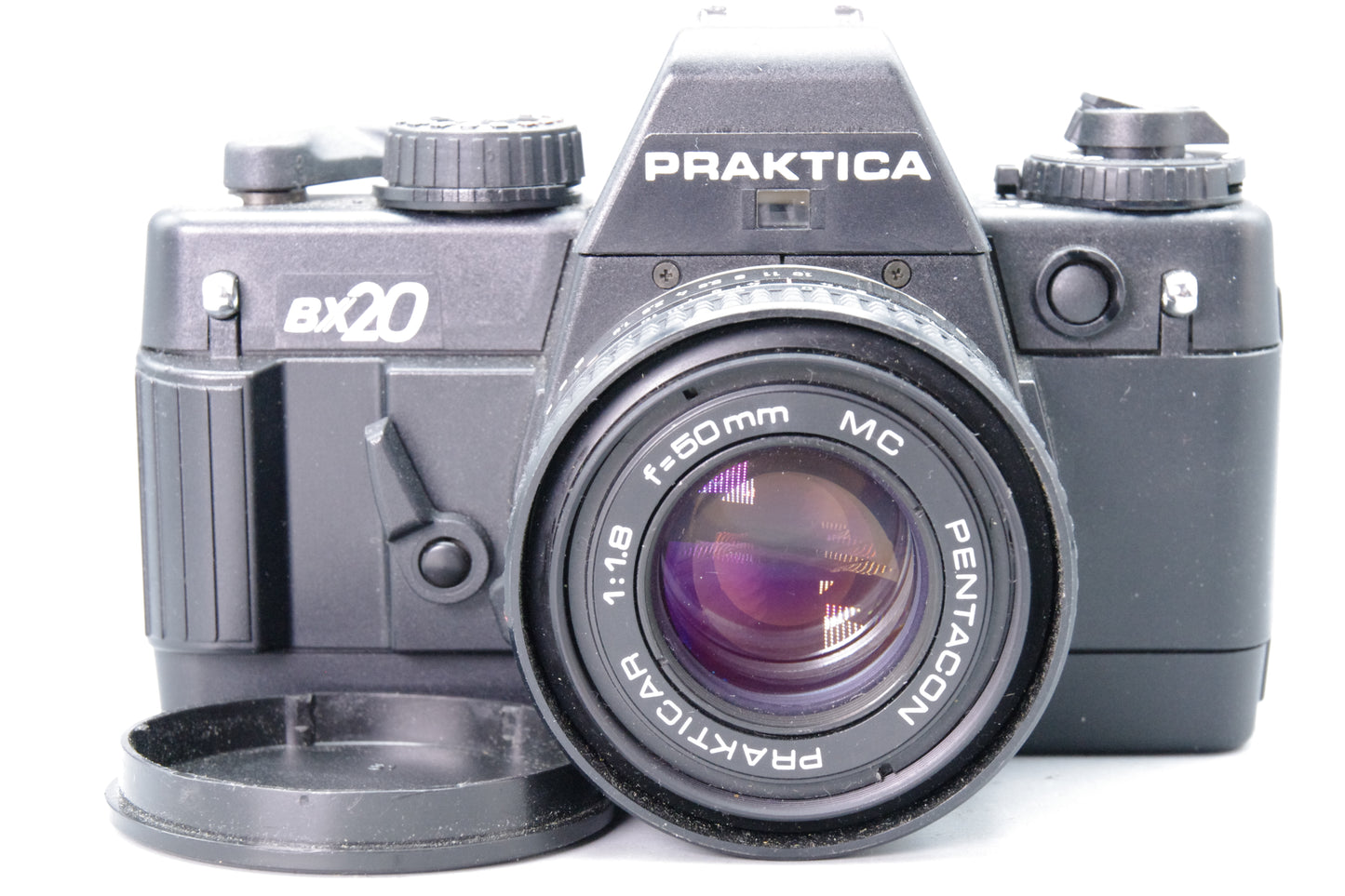 Praktica BX20 SLR with Pentacon 50mm f/1.8 – Tested & Working – Mint