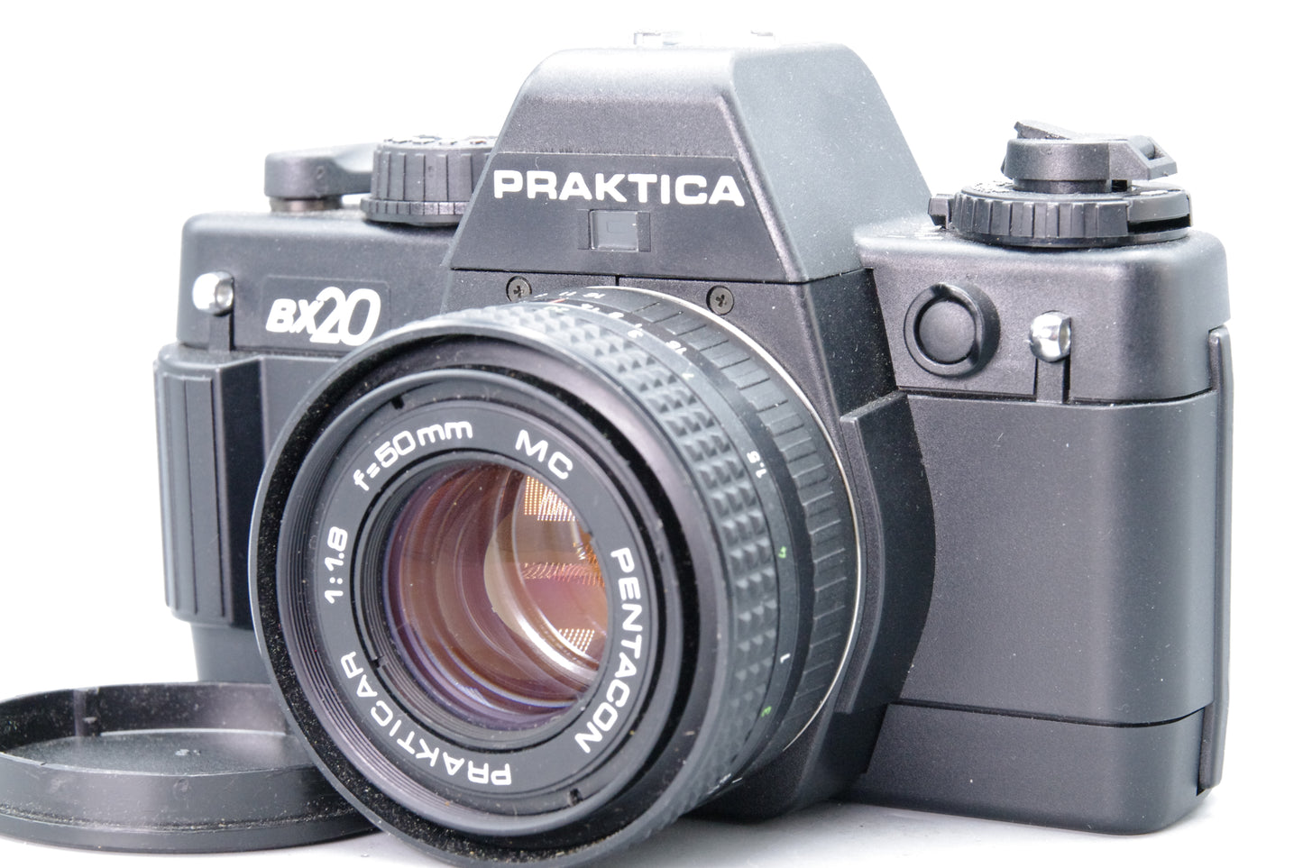 Praktica BX20 SLR with Pentacon 50mm f/1.8 – Tested & Working – Mint