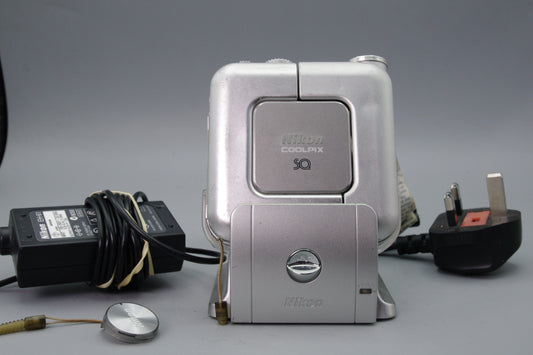 Nikon Coolpix SQ Digital Camera – With Dock and Power Supply