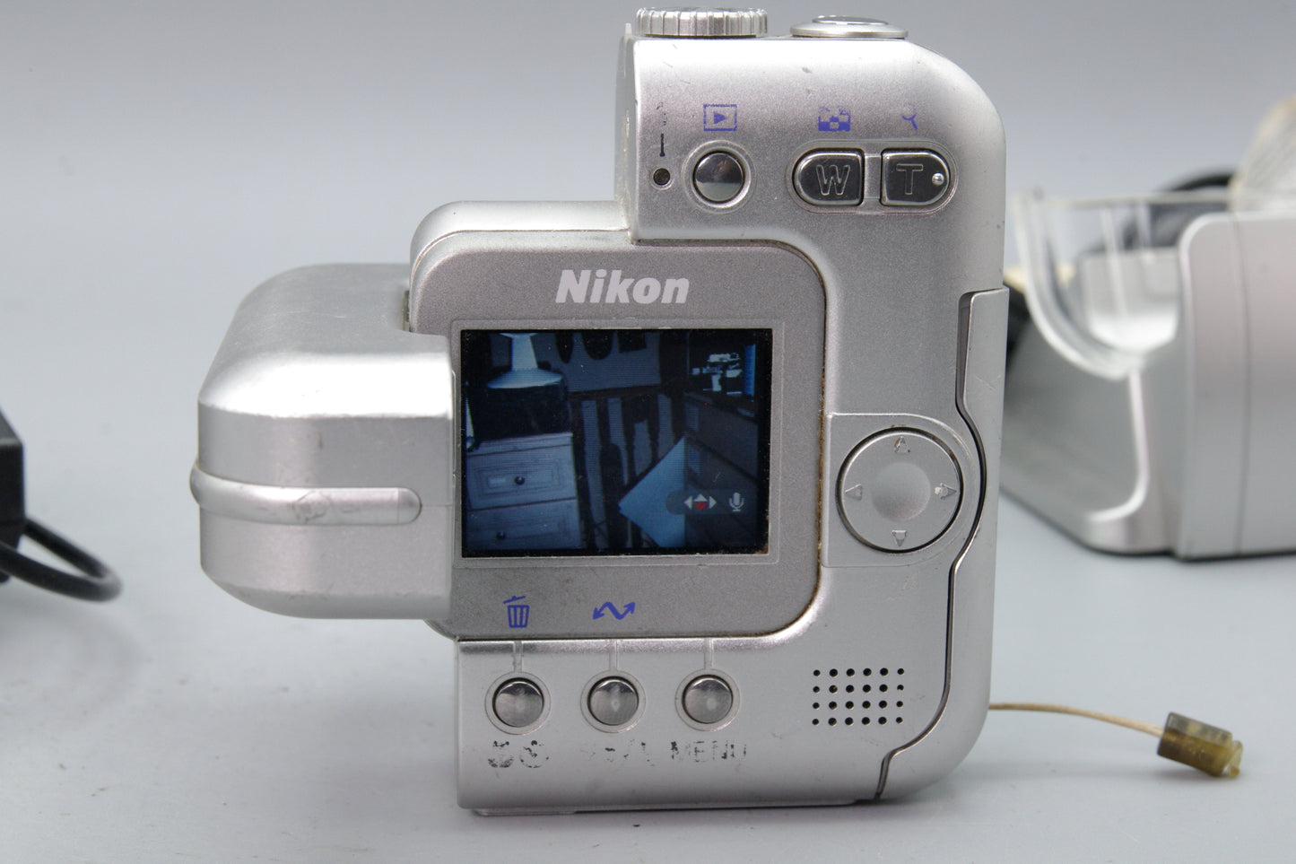 Nikon Coolpix SQ Digital Camera – With Dock and Power Supply