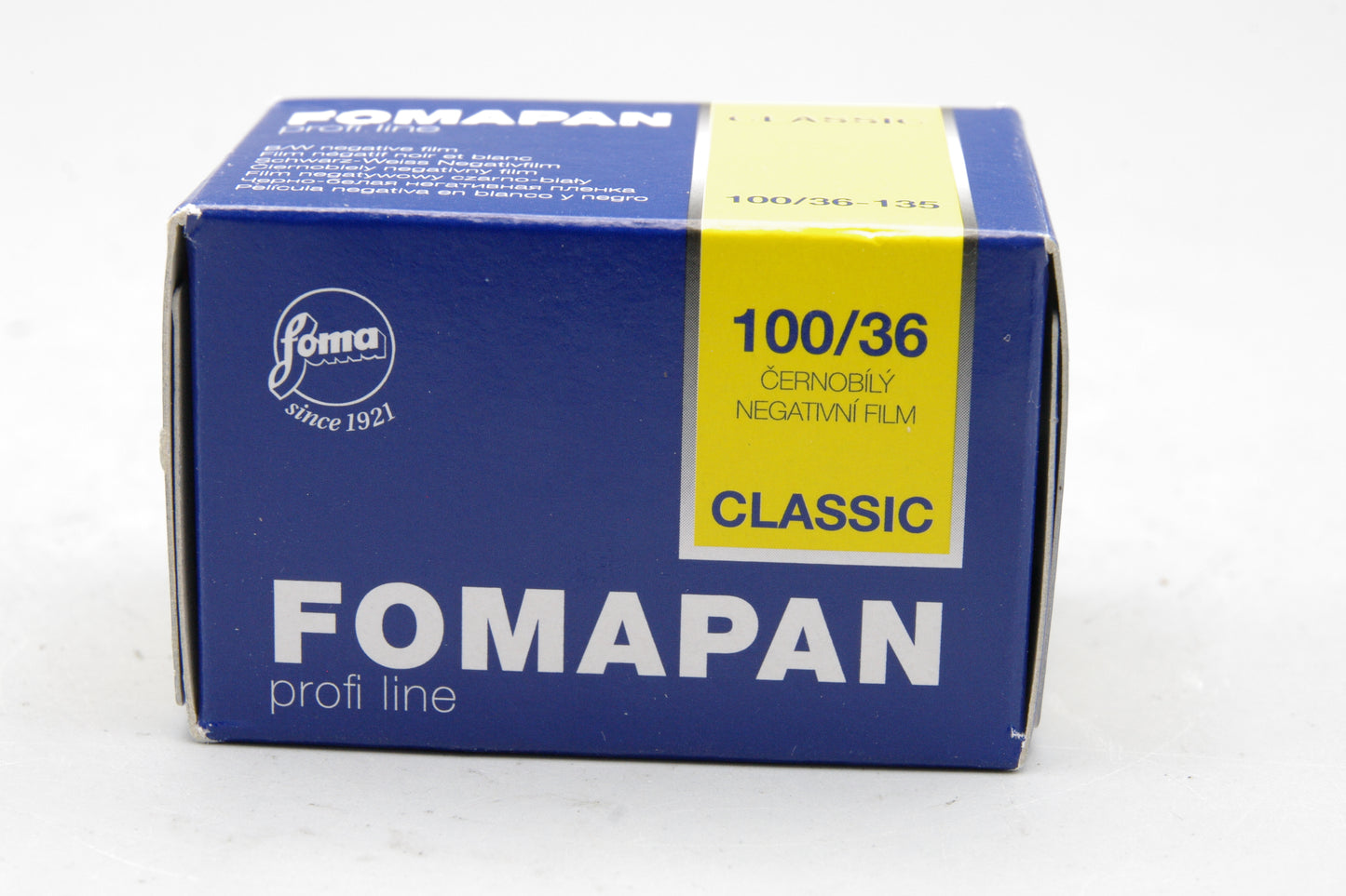 Fomapan 100 Classic 36‑Exposure 35mm Film – In Date 11/27 –B&W – VGC