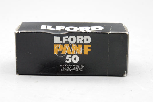 Ilford Pan F 50 120 Roll Film – Expired Jan 1997 – B&W – Very Good Condition