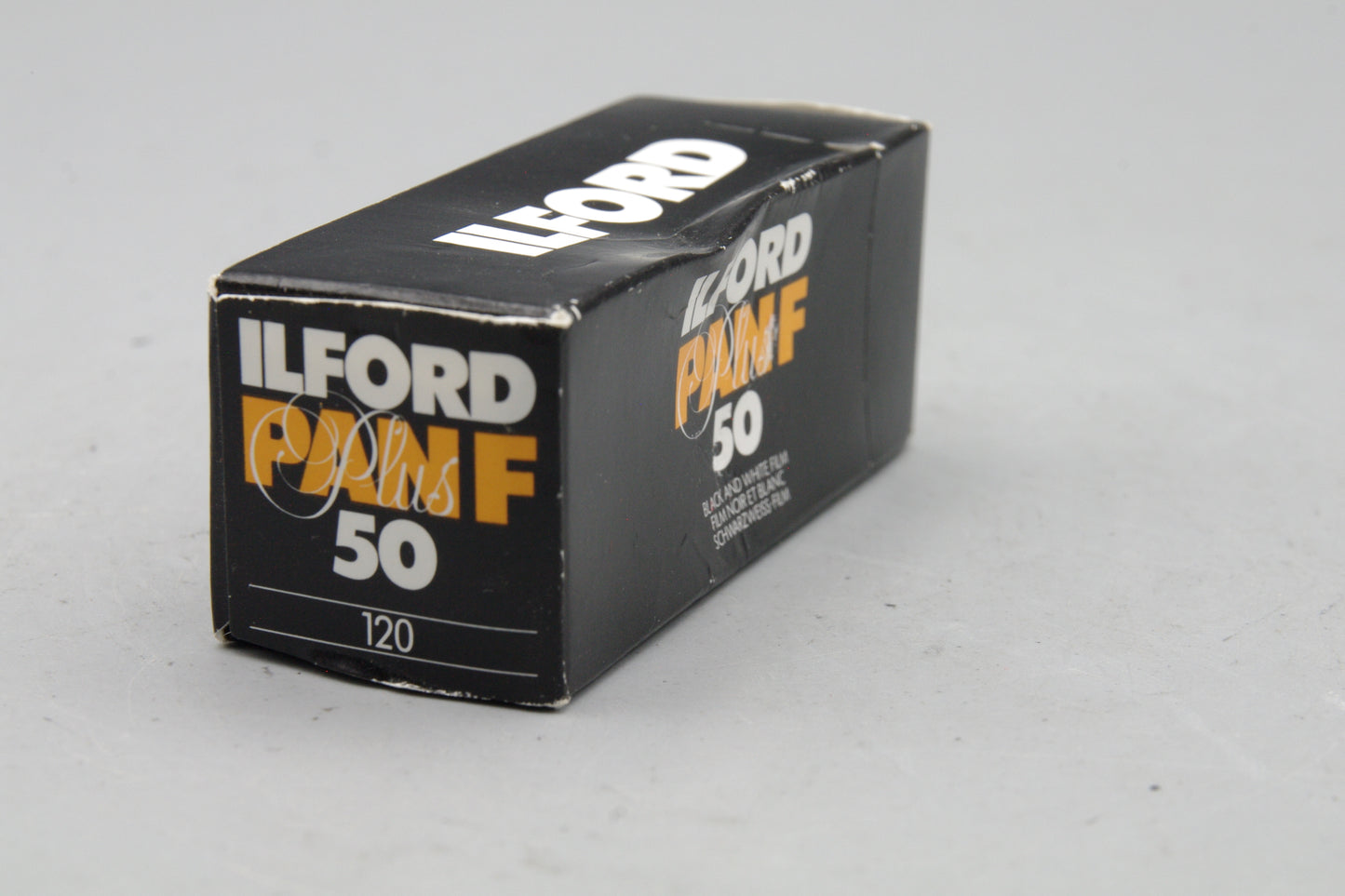 Ilford Pan F 50 120 Roll Film – Expired Jan 1997 – B&W – Very Good Condition