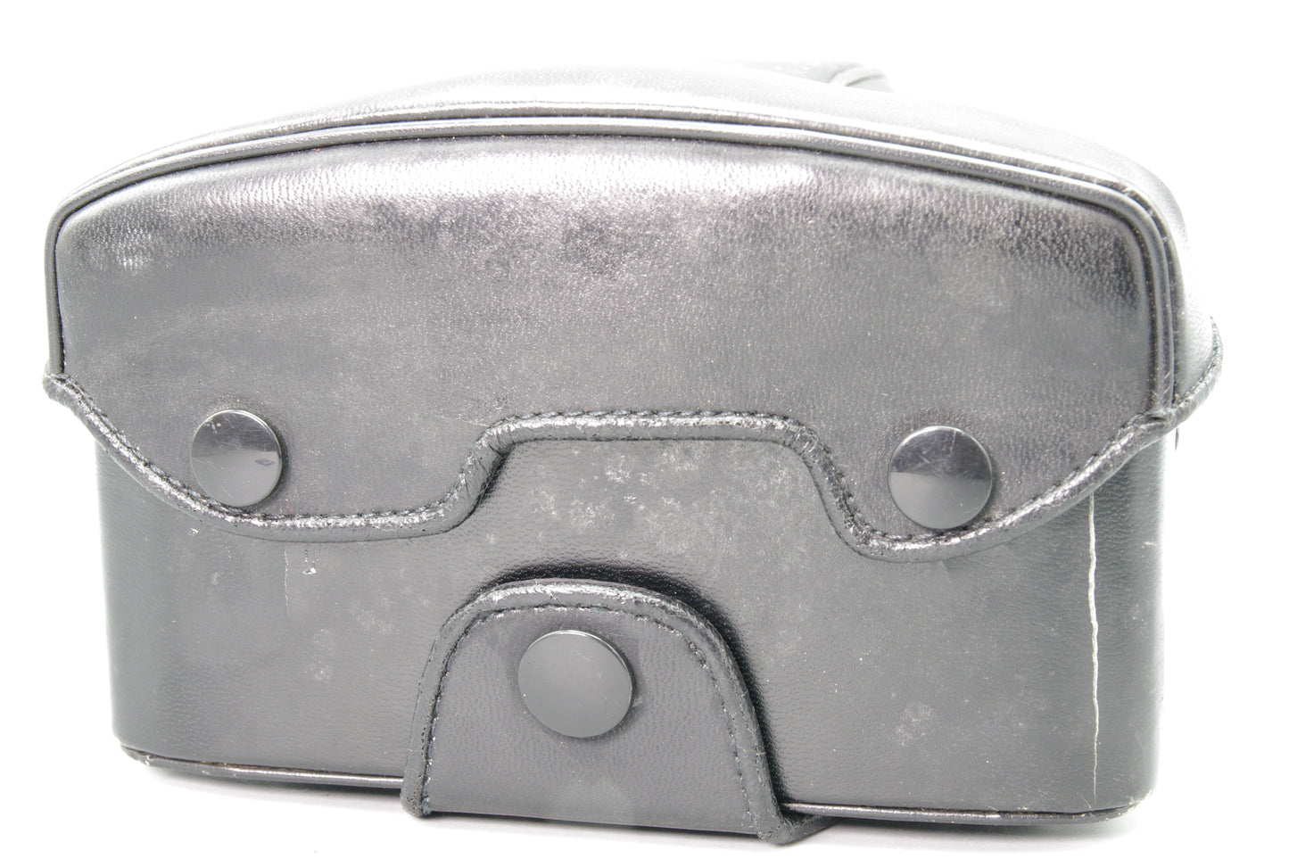 Olympus OM‑Series Black Leather Case – For Longer Lenses