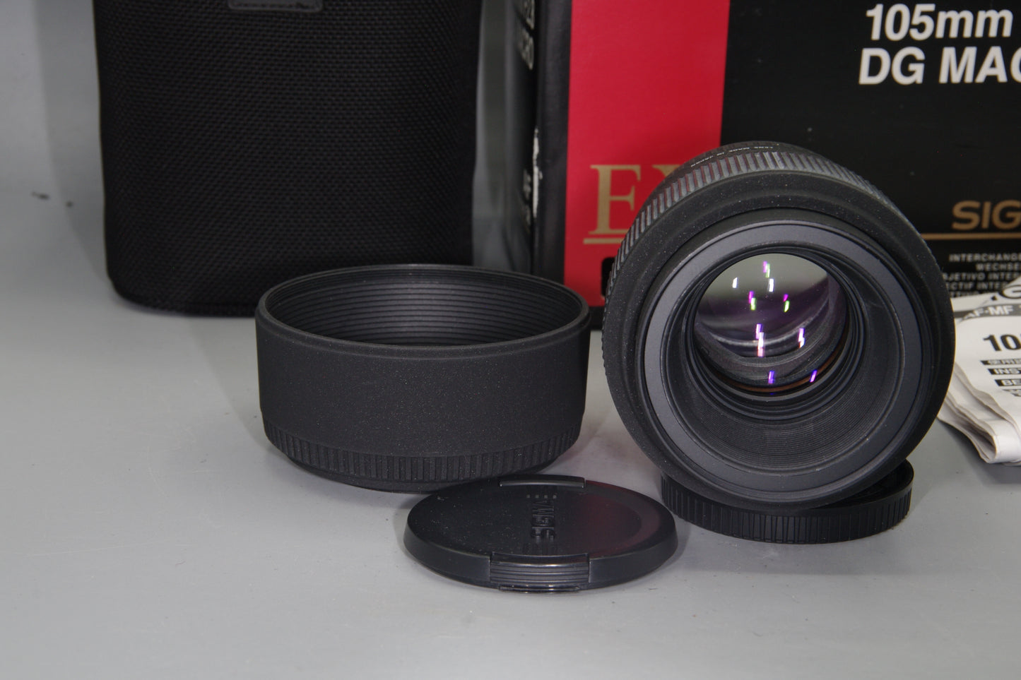 Sigma 105mm f/2.8 DG Macro Lens –  Four Thirds Mount – Boxed – Excellent
