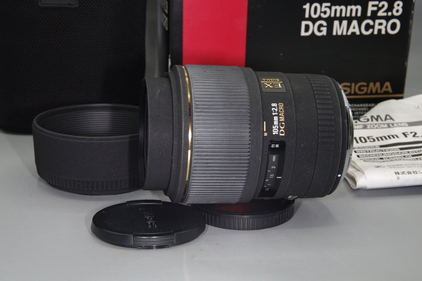 Sigma 105mm f/2.8 DG Macro Lens –  Four Thirds Mount – Boxed – Excellent
