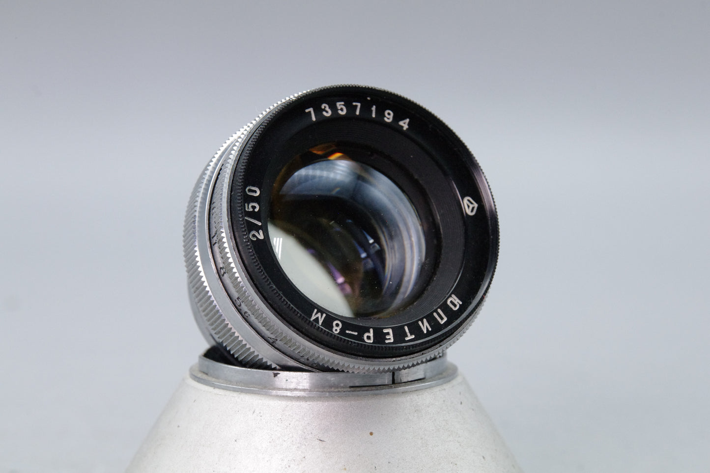 Jupiter‑8M 50mm F/2 Lens – Contax/Kiev Mount – Tested & Working – Very Good