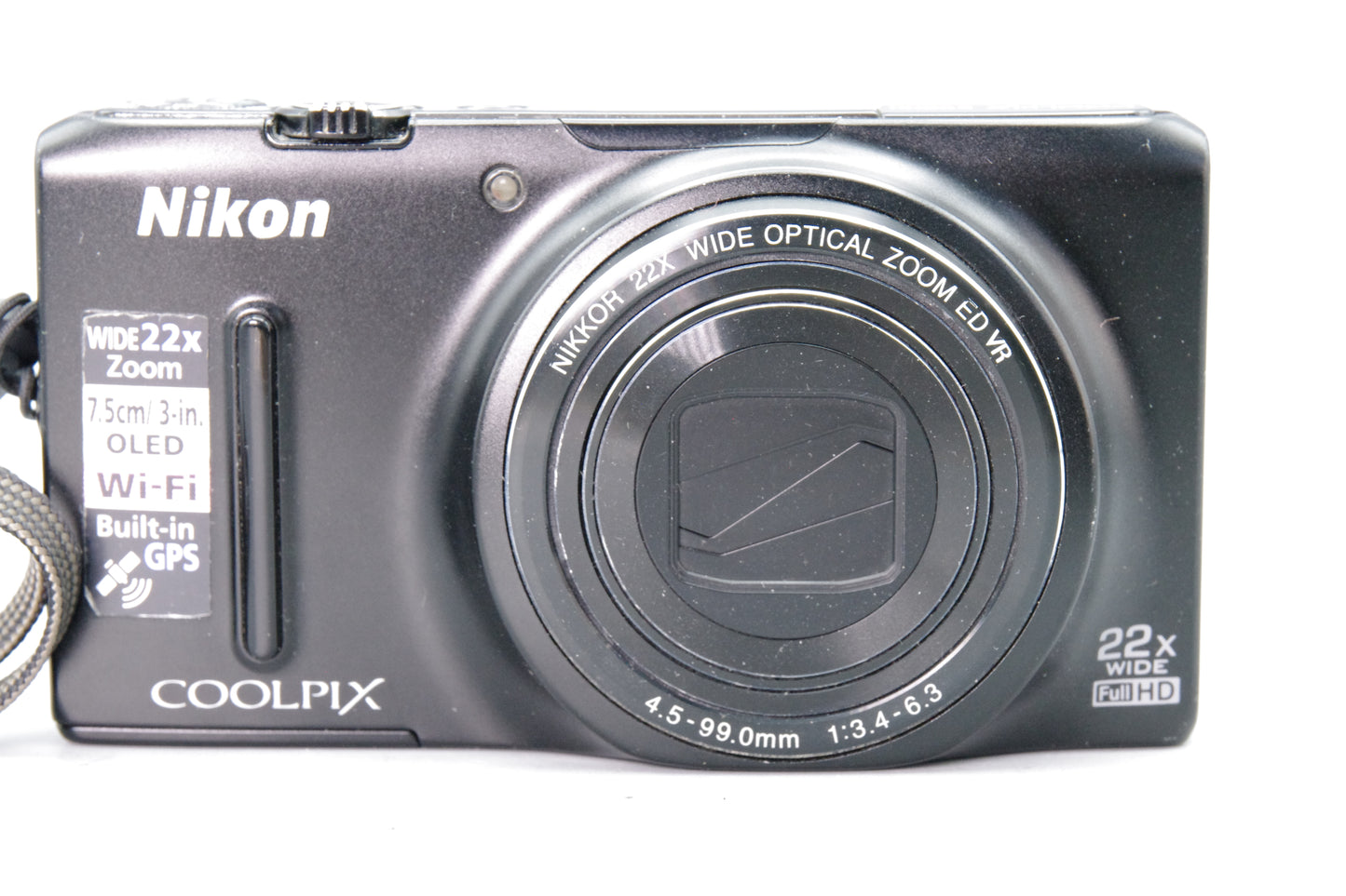 Nikon Coolpix S9500 18MP Compact Camera – Tested & Working – Very Good Condition