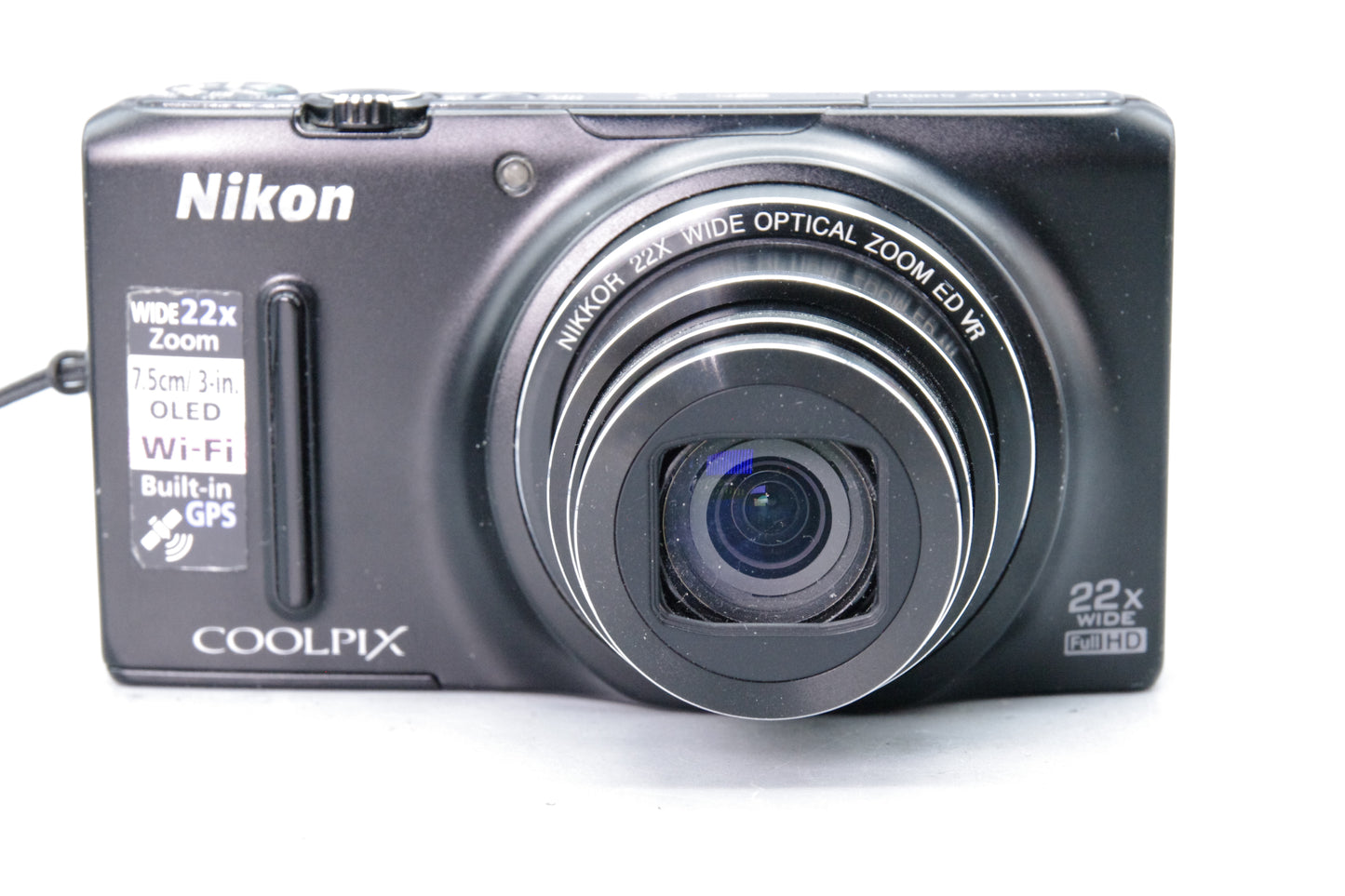 Nikon Coolpix S9500 18MP Compact Camera – Tested & Working – Very Good Condition