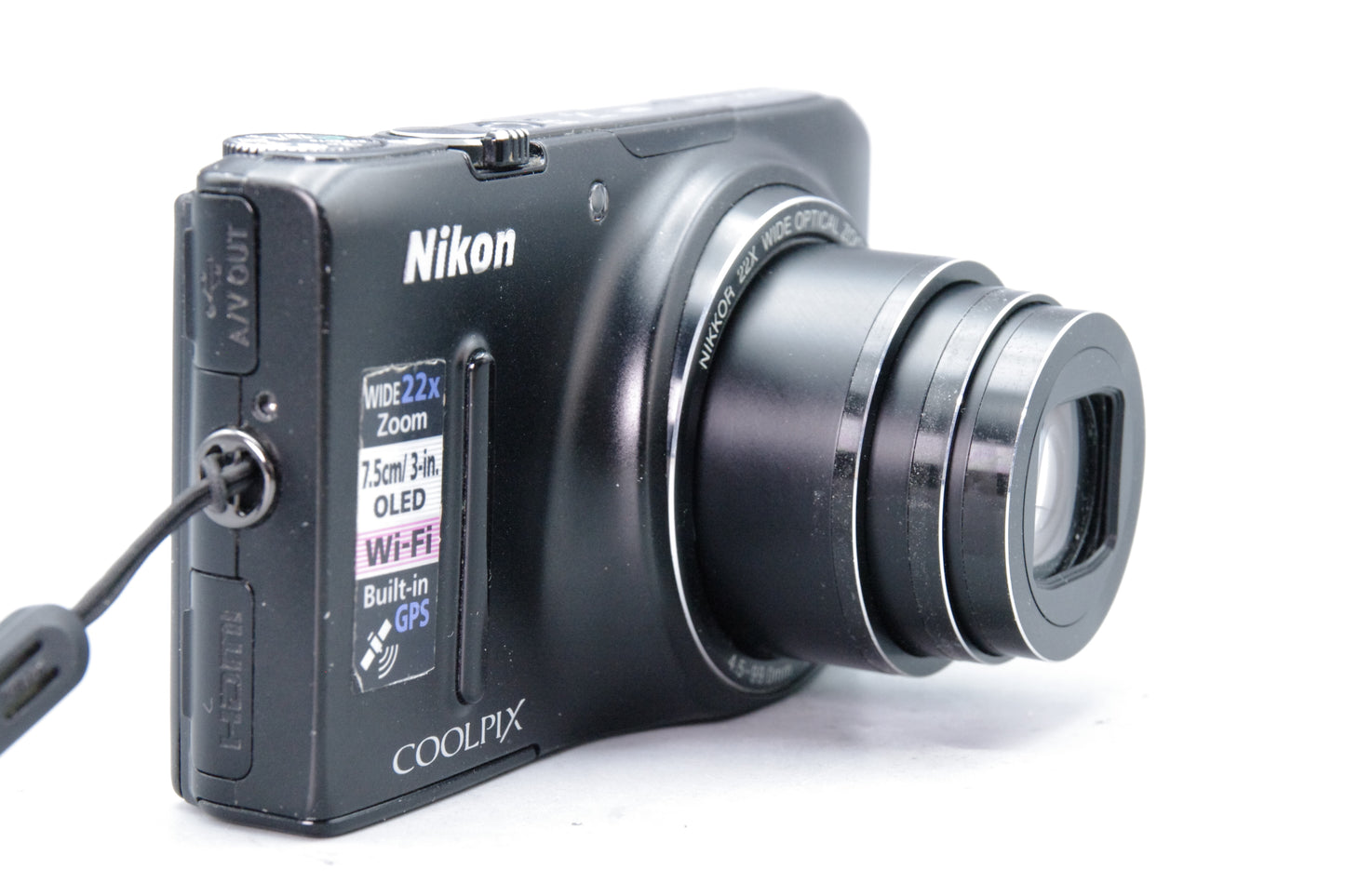 Nikon Coolpix S9500 18MP Compact Camera – Tested & Working – Very Good Condition