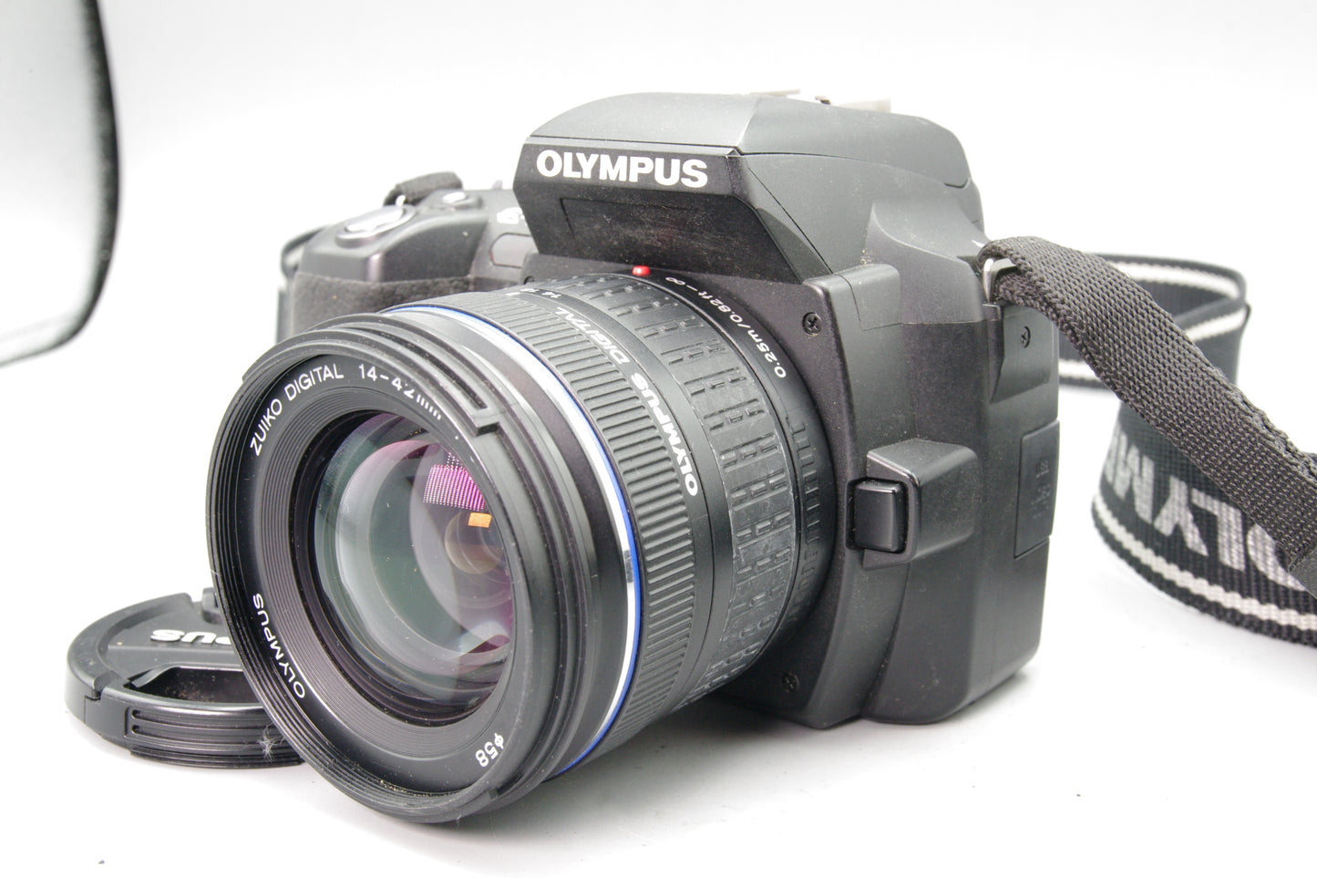 Olympus E‑500 DSLR + 14–42mm Lens – Four Thirds – Excellent – S/C 1173