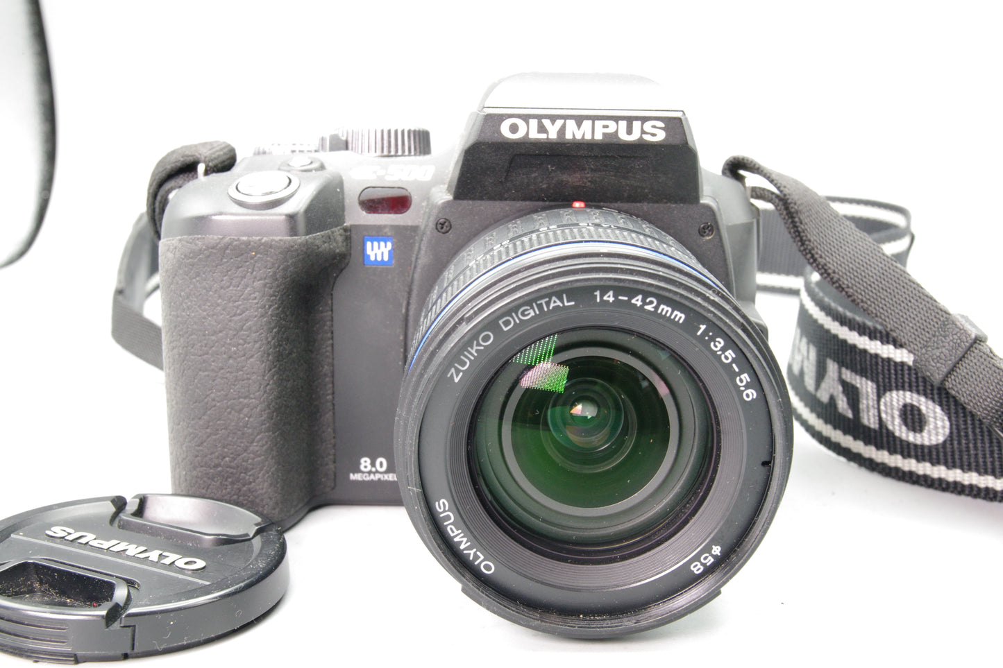 Olympus E‑500 DSLR + 14–42mm Lens – Four Thirds – Excellent – S/C 1173