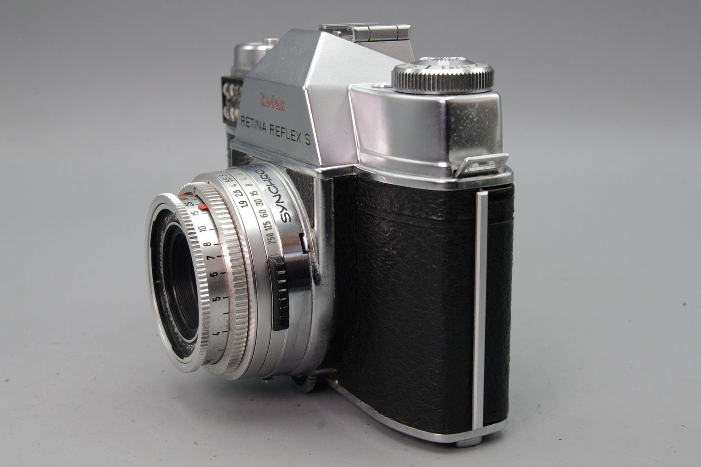 Kodak Retina Reflex S with Xenar 50mm f/2.8 Lens &amp; Case – Fully Working – VGC