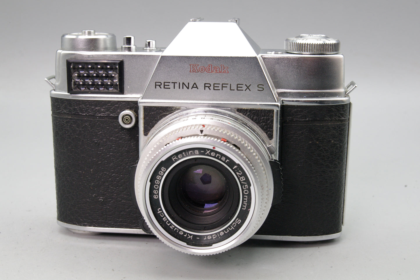 Kodak Retina Reflex S with Xenar 50mm f/2.8 Lens &amp; Case – Fully Working – VGC
