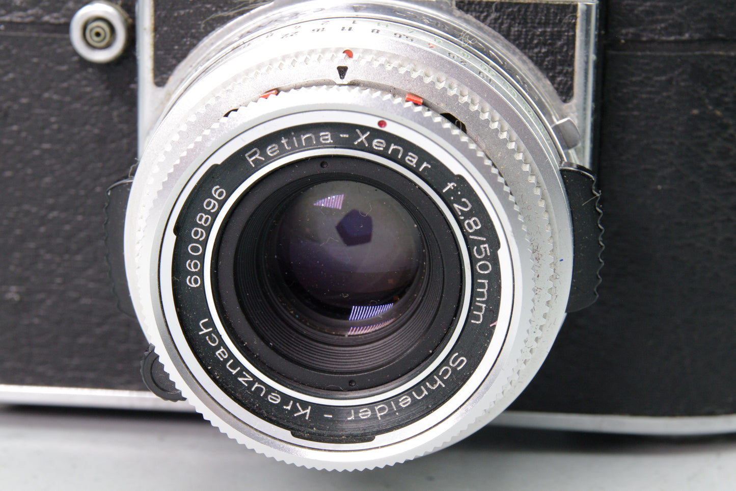 Kodak Retina Reflex S with Xenar 50mm f/2.8 Lens &amp; Case – Fully Working – VGC