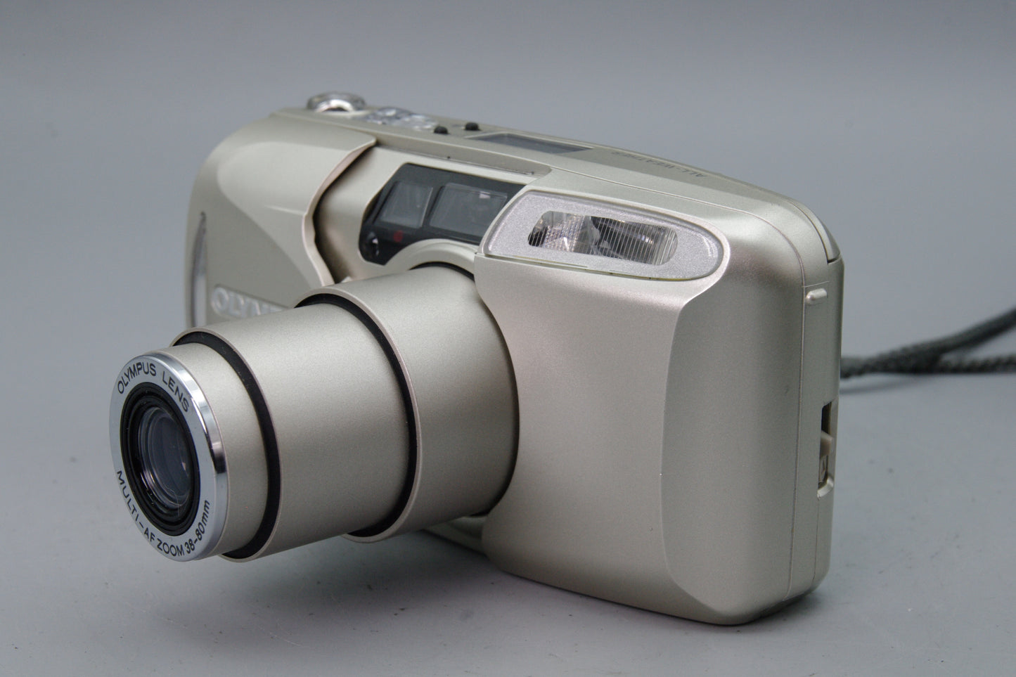 Olympus MJU III Zoom 80 35mm Film Camera – Compact All Weather - Excellent