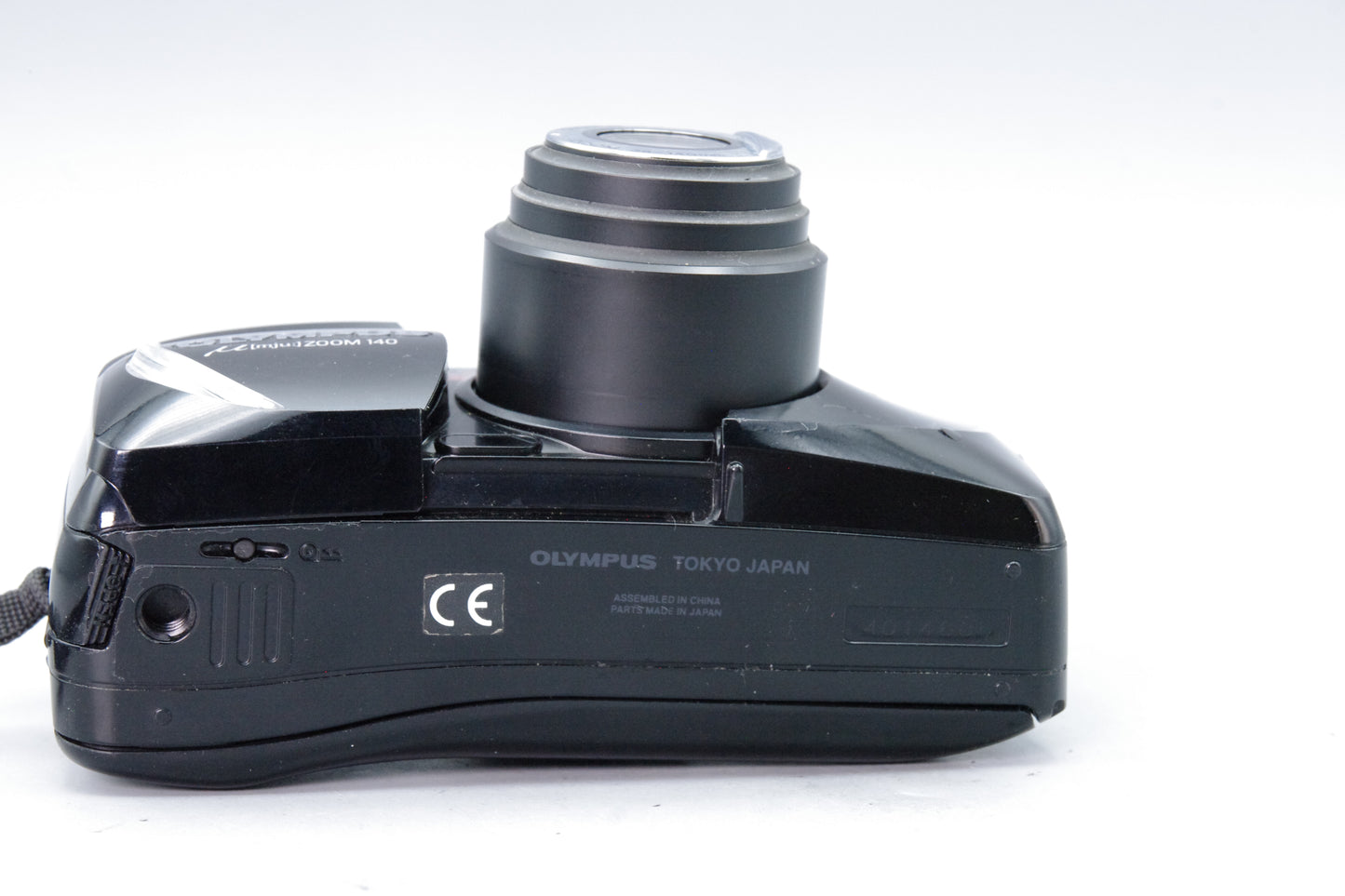 Olympus MJU Zoom 140 Black 35mm Film Camera – Tested & Working VGC